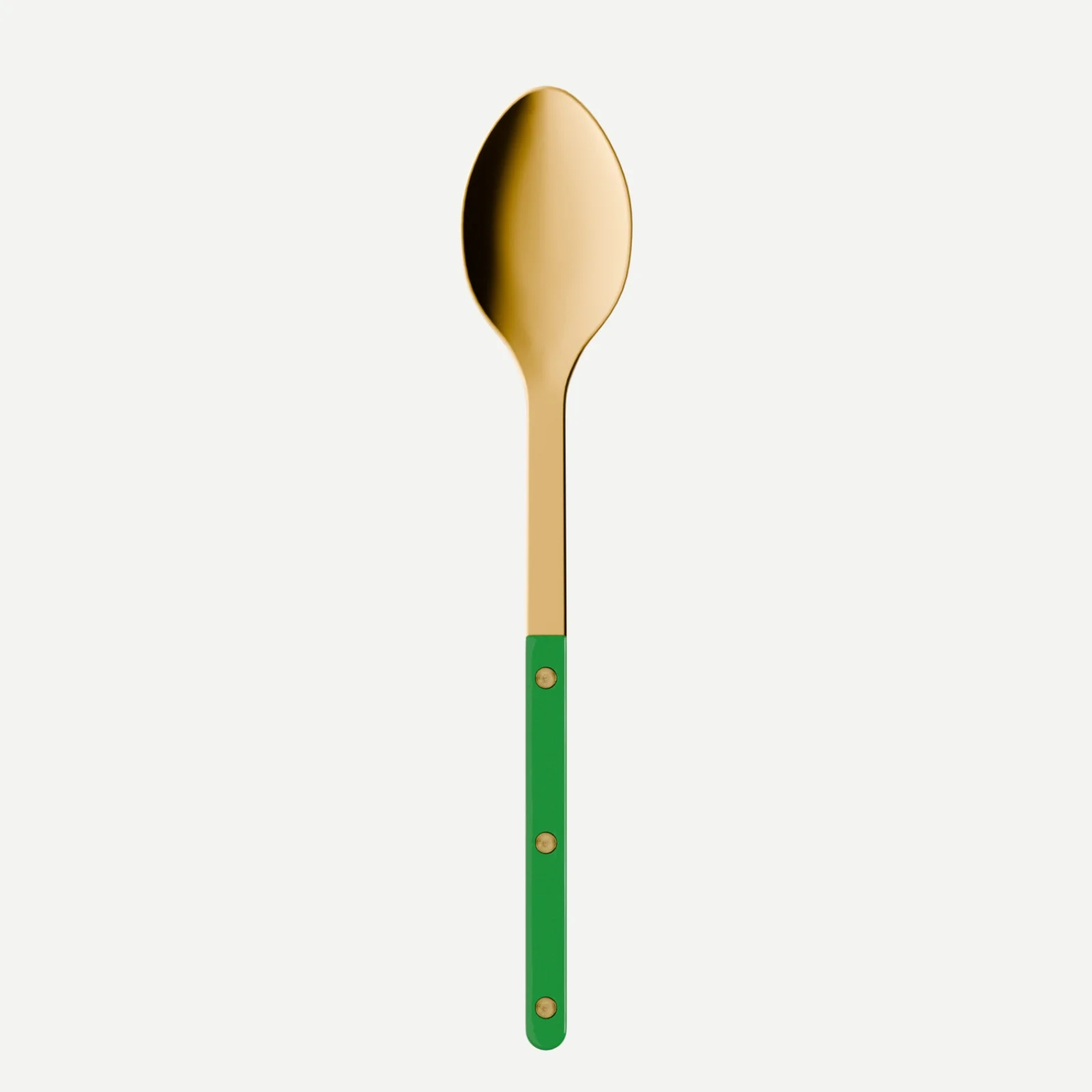 Bistrot couleur Gold Uni, Vert jardin - Cuillère de service