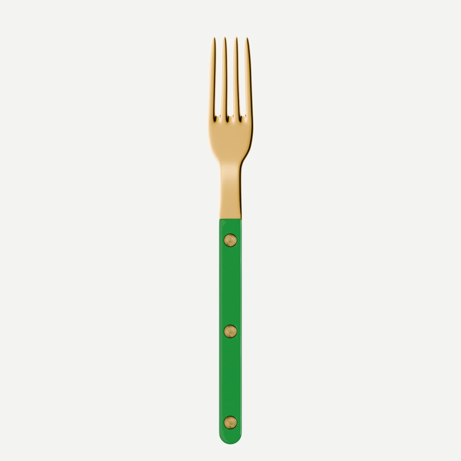Bistrot couleur Gold Uni, Vert jardin - Petite fourchette