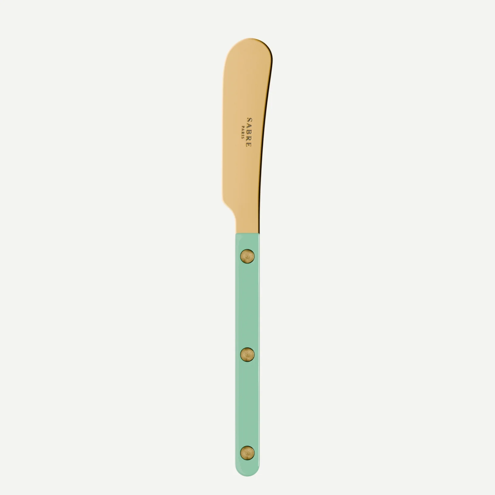 Bistrot couleur Gold Uni, Vert pastel - Tartineur