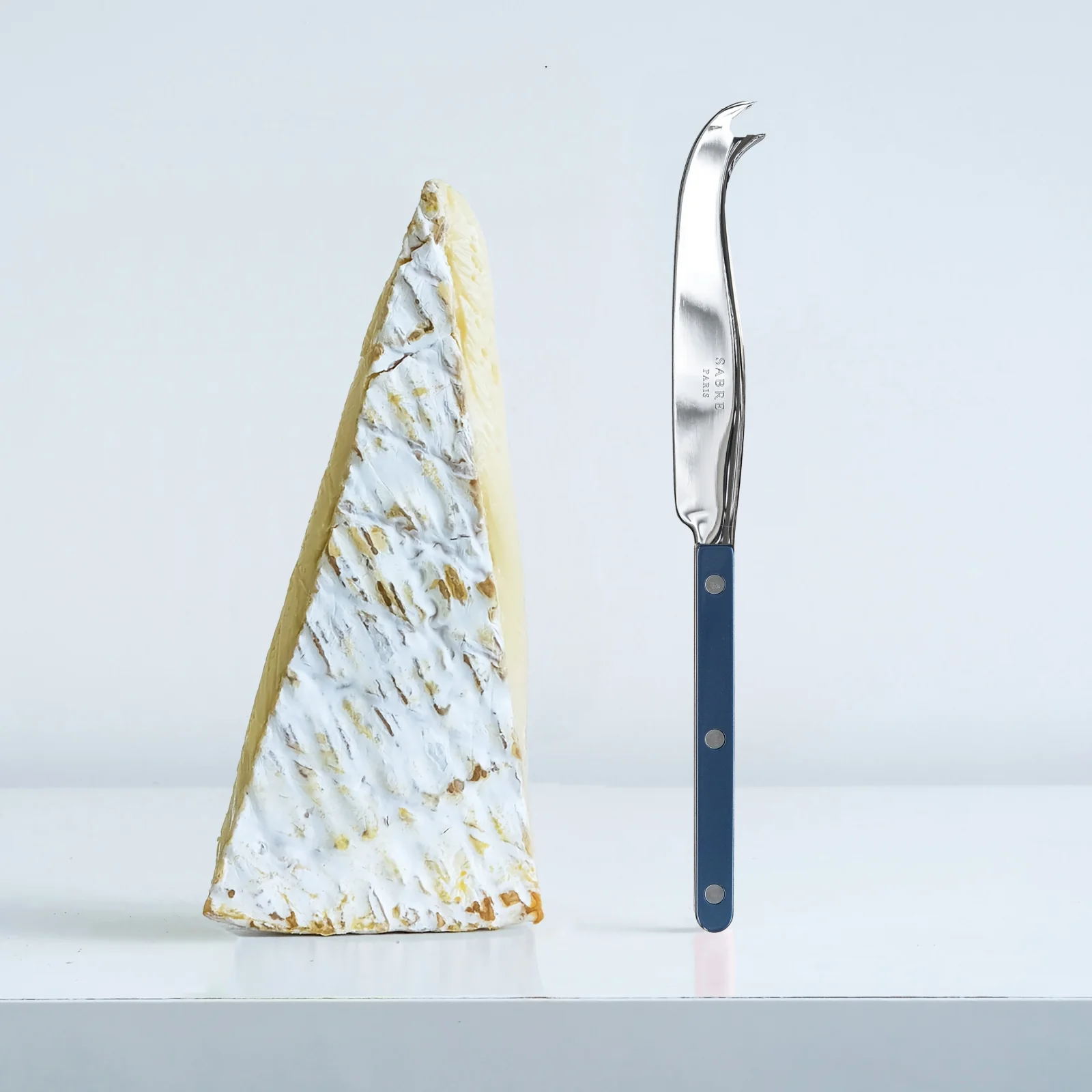 Bistrot Pearly, Bleu nuit - Coffret de 2 couteaux à fromage - Image 2