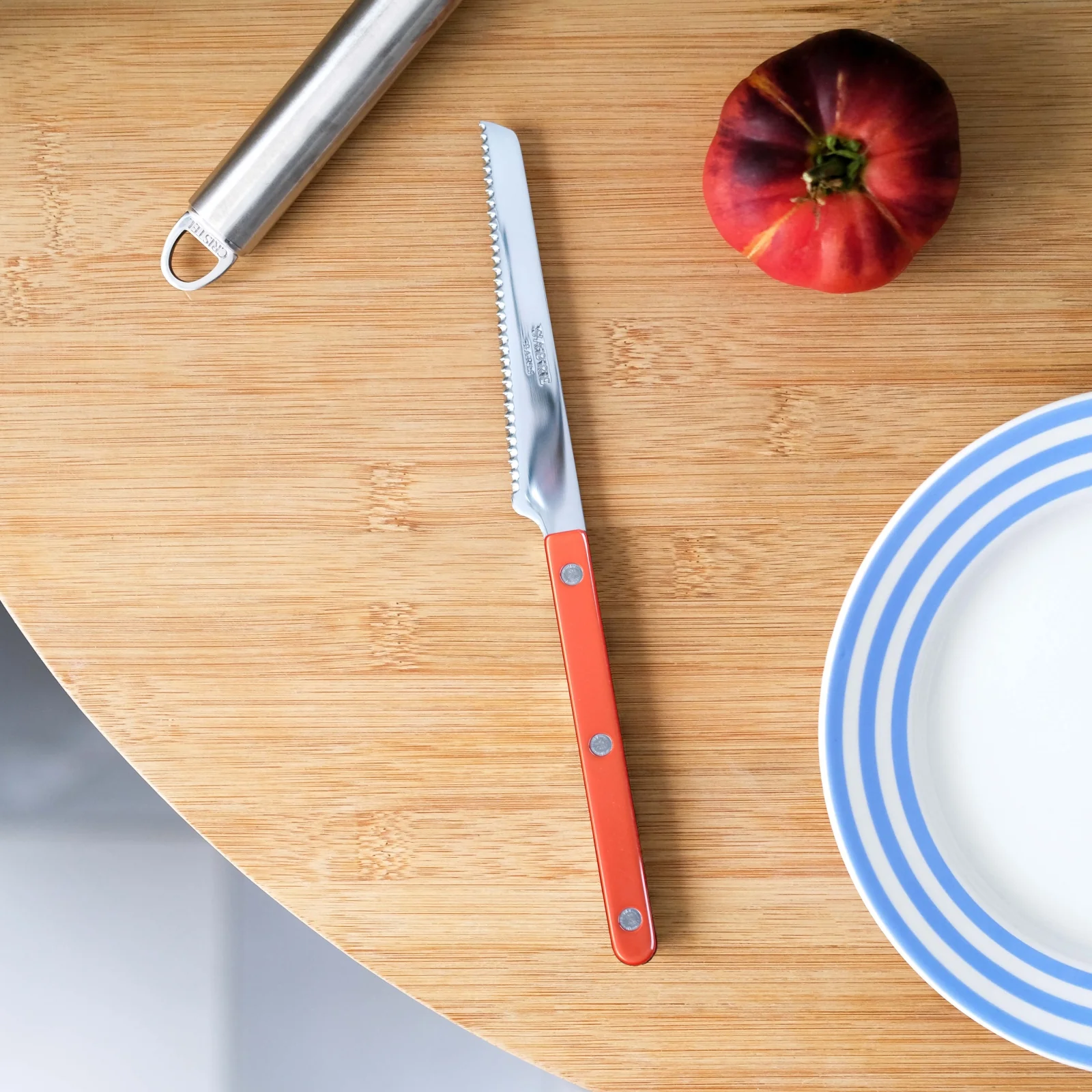 Bistrot Pearly, Orange - Couteau à tomate - Image 2