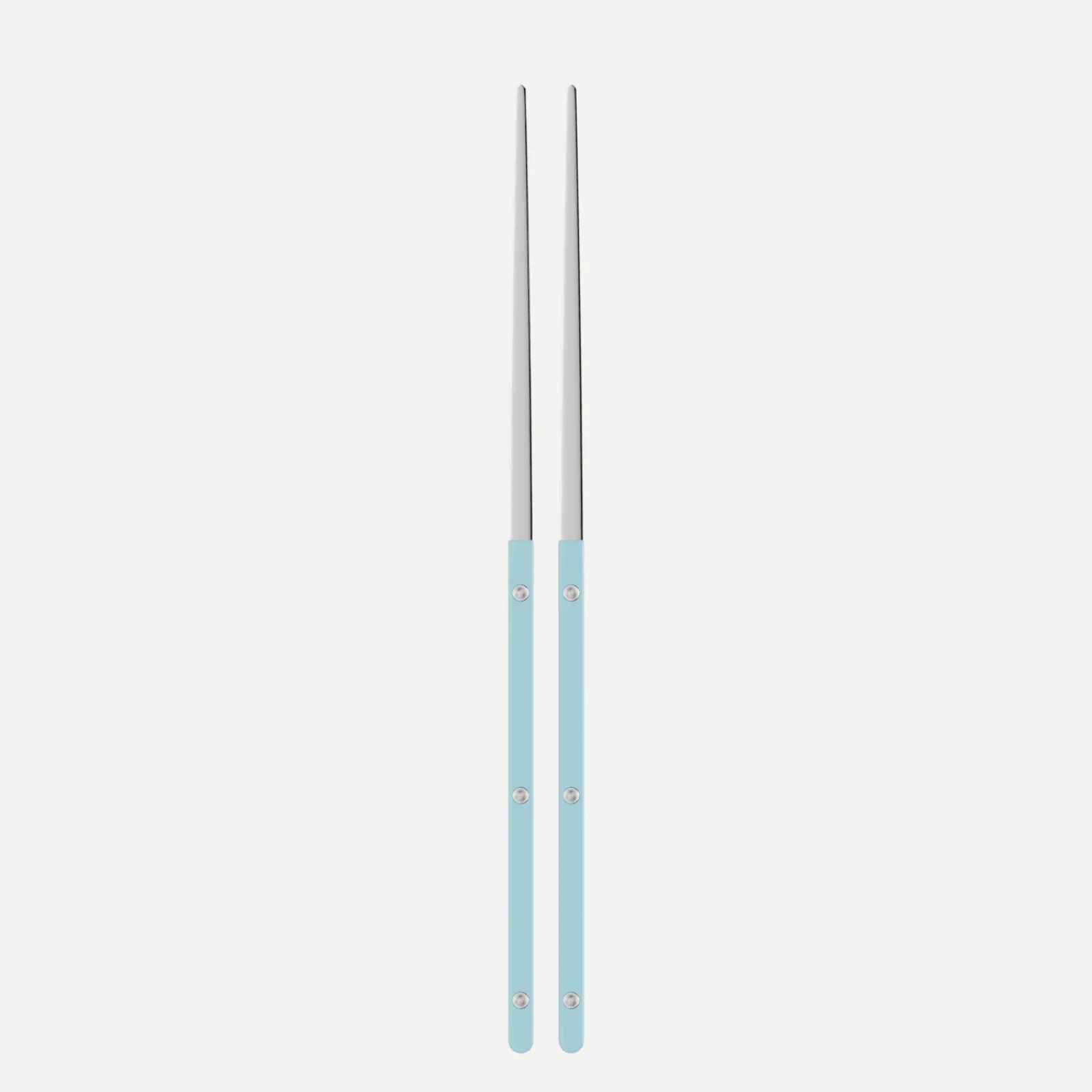 Bistrot Uni, Bleu pastel - Paire de baguettes