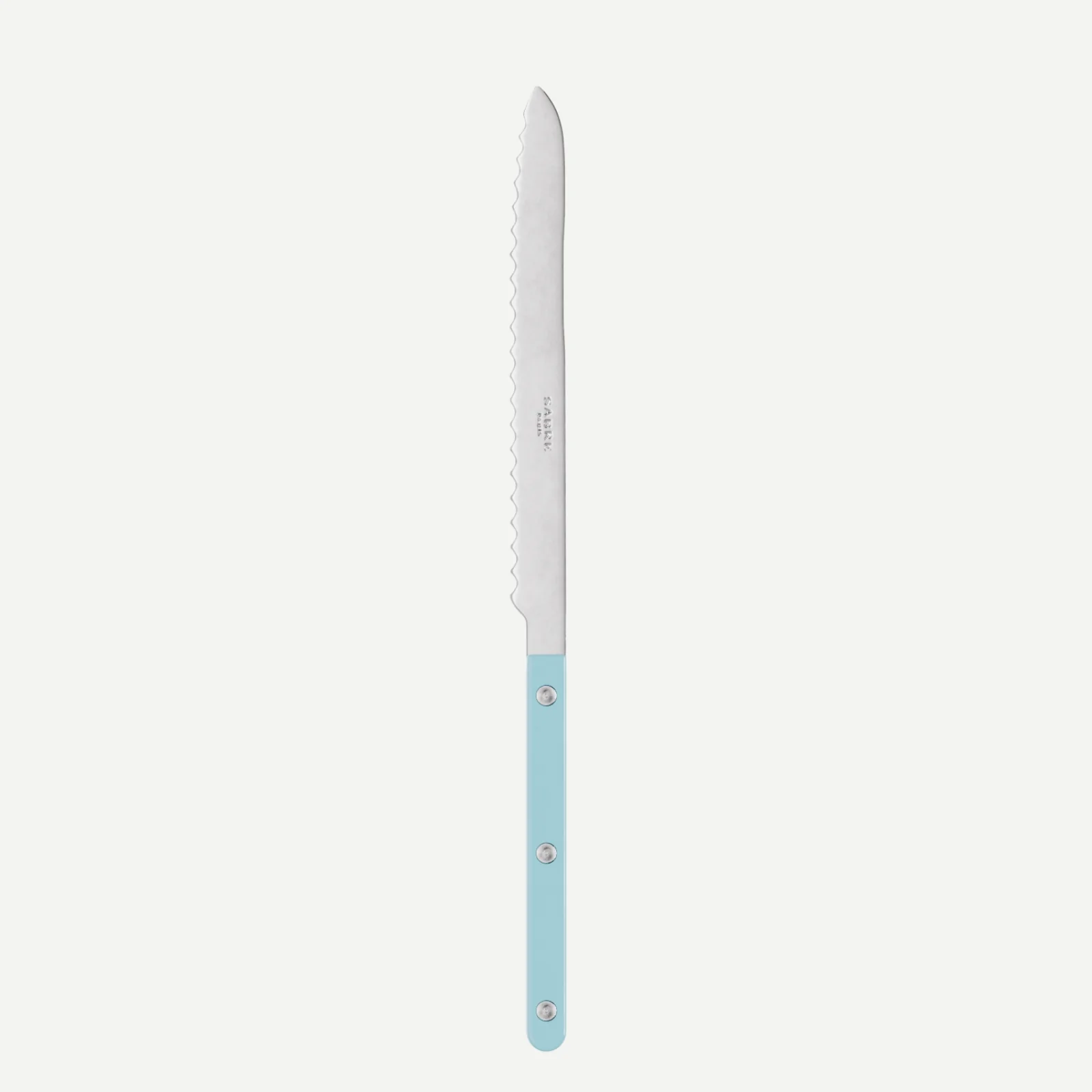 Bistrot Uni, Bleu pastel - Couteau à pain