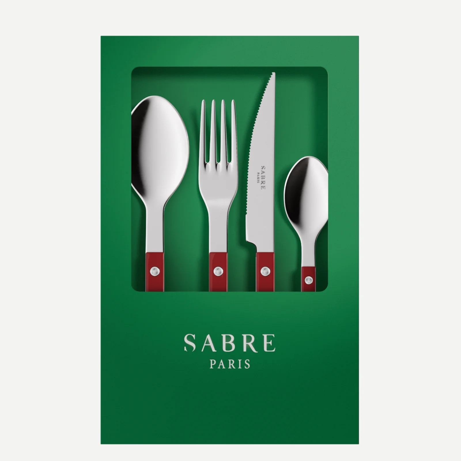 Bistrot Uni, Bordeaux - Coffret de 4 couverts de table