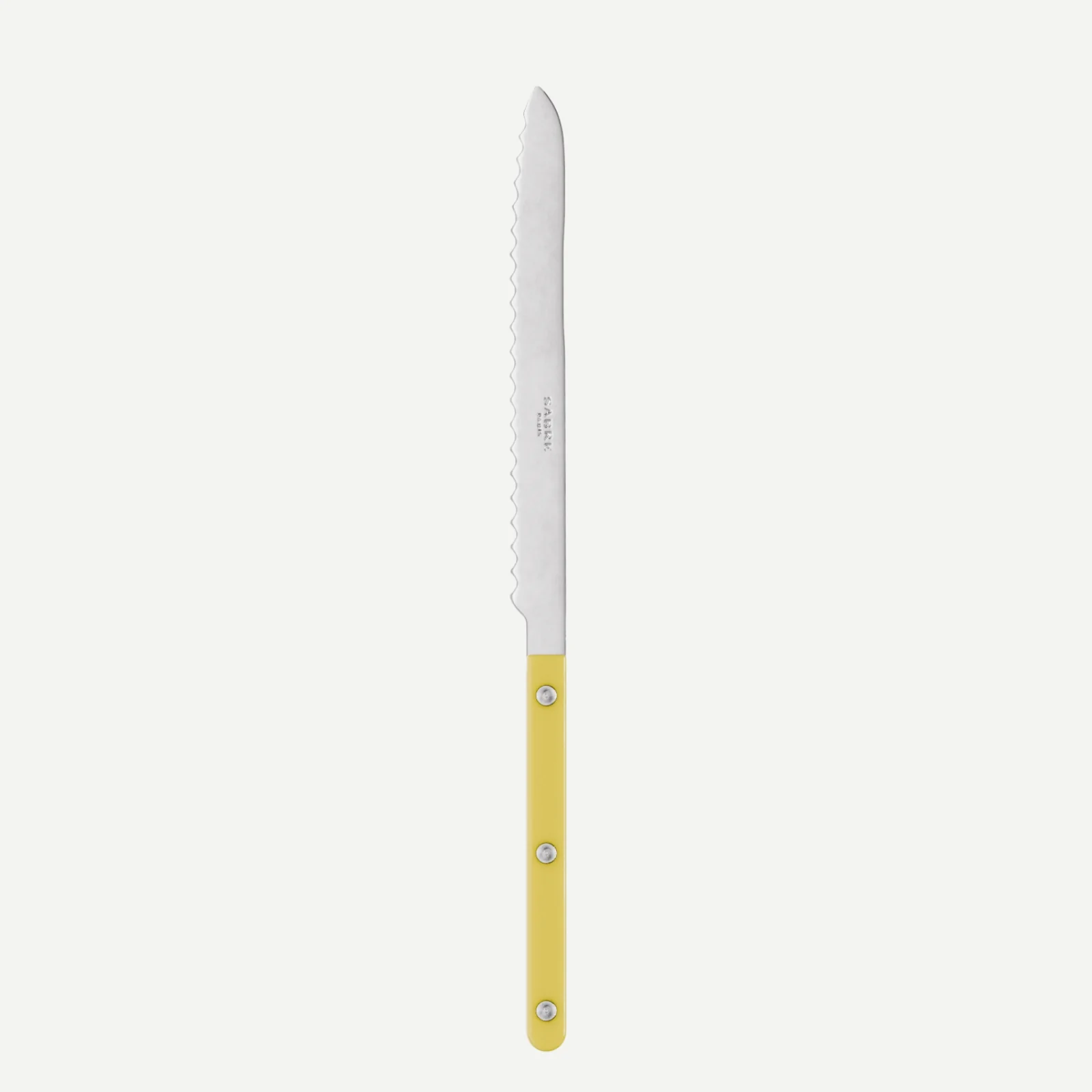 Bistrot Uni, Jaune - Couteau à pain