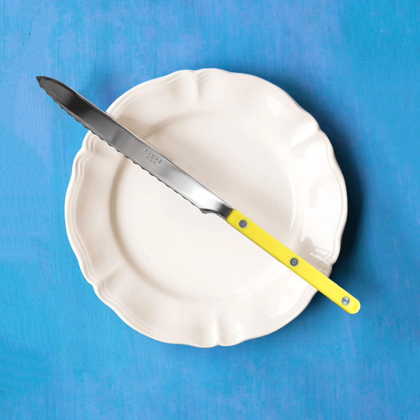 Bistrot Uni, Jaune - Couteau à pain - Image 2