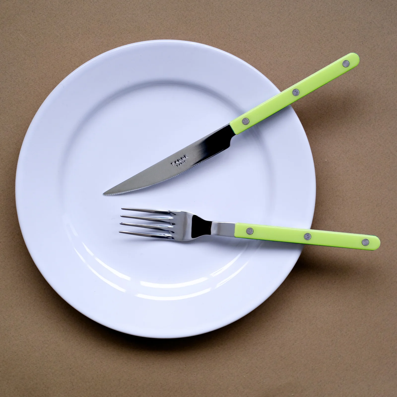 Bistrot Uni, Lime - Couteau de table - Image 2