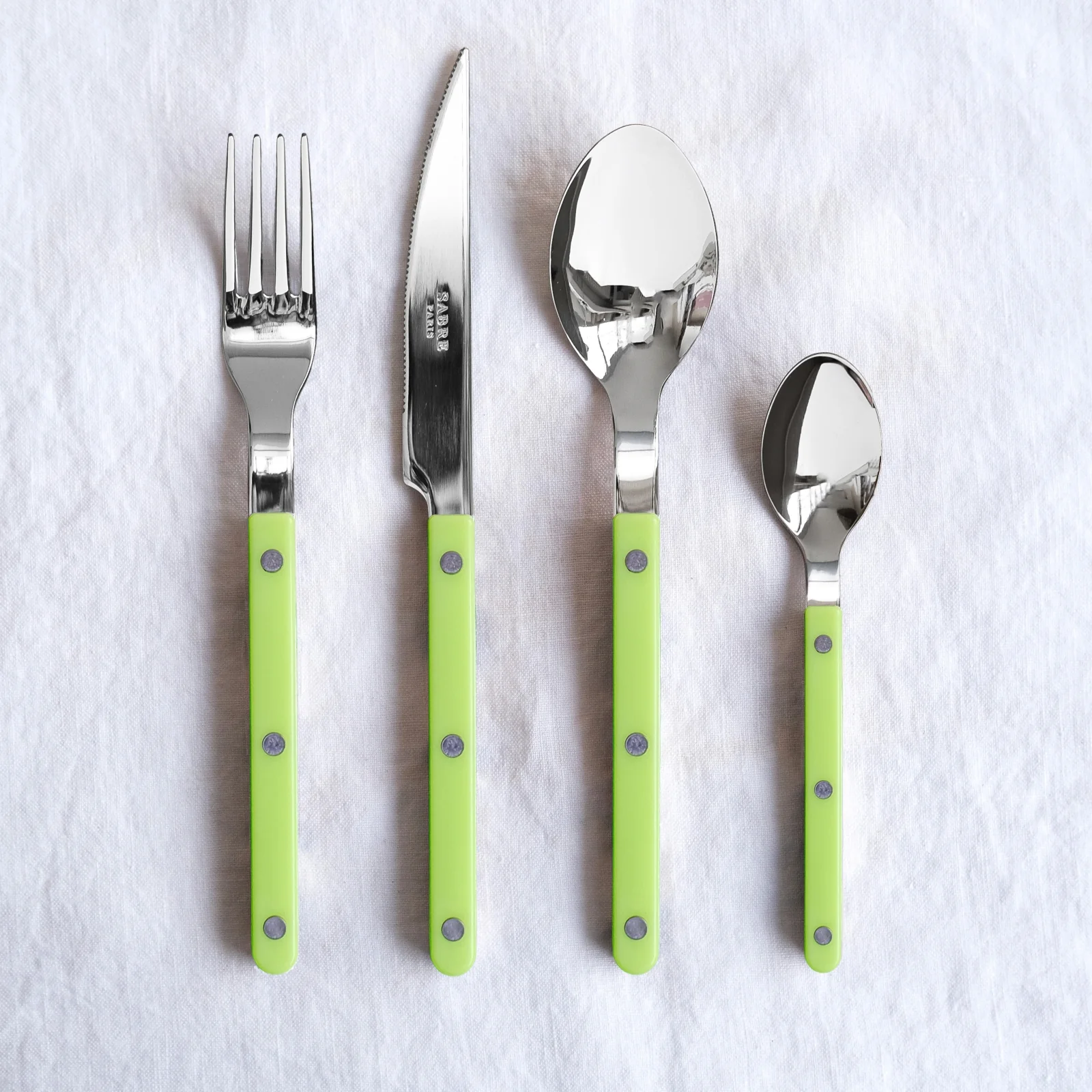 Bistrot Uni, Lime - Petite cuillère - Image 2