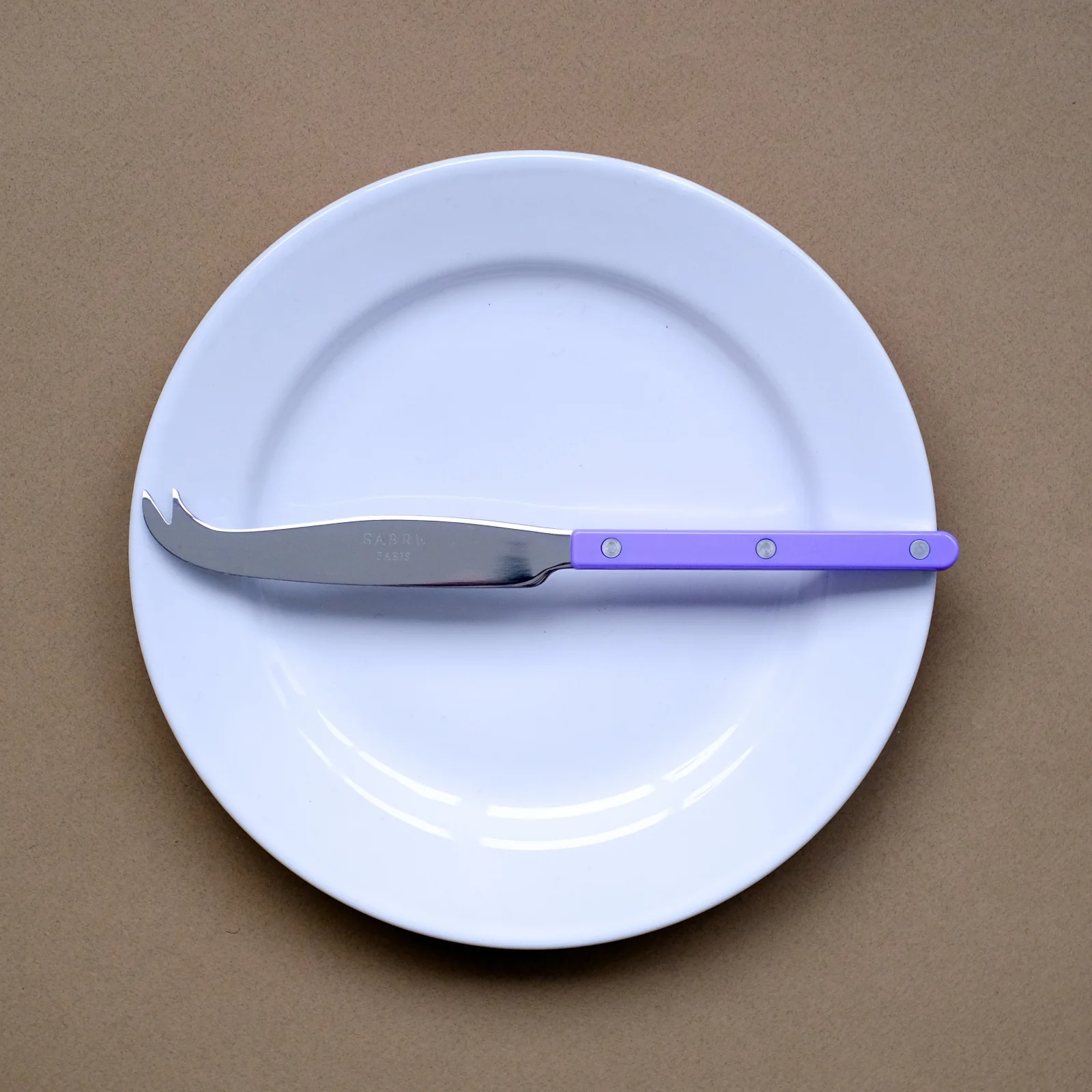 Bistrot Uni, Mauve - Couteau à fromage GM - Image 2