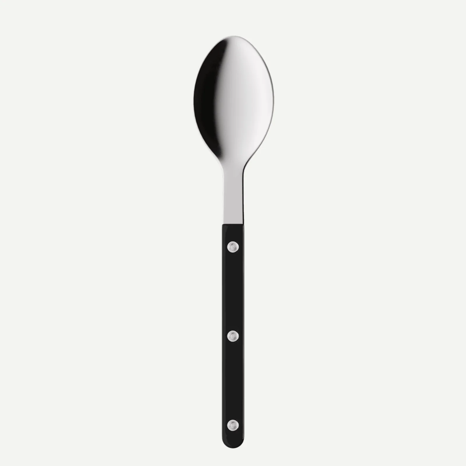 Bistrot Uni, Noir - Cuillère à soupe