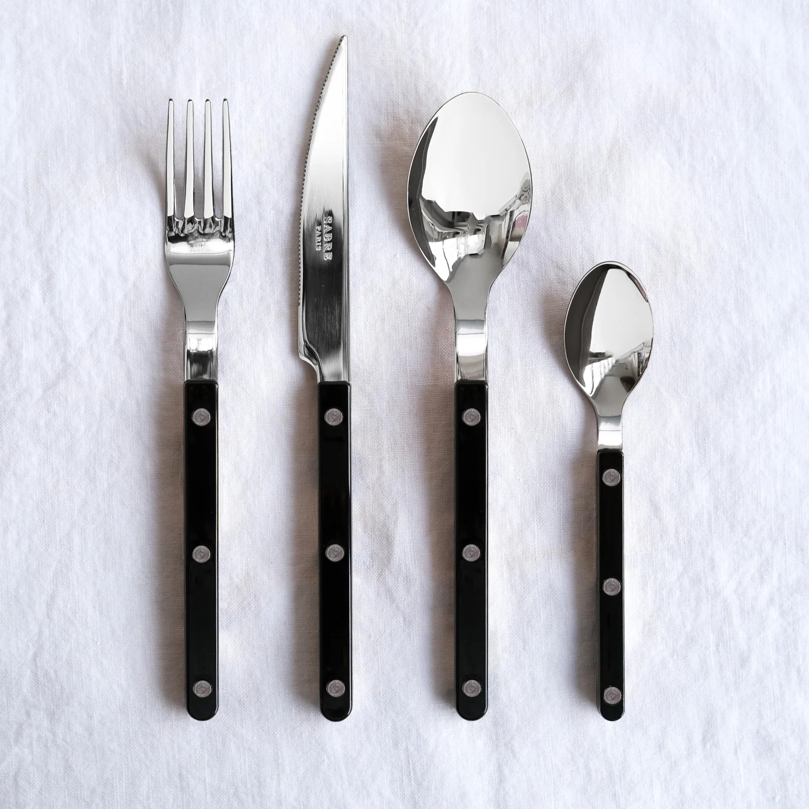 Bistrot Uni, Noir - Petite cuillère - Image 2