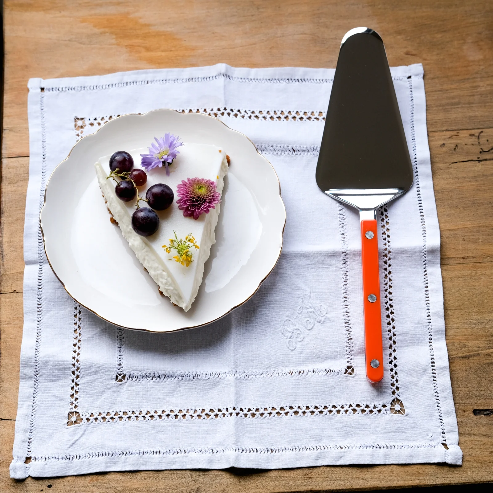 Bistrot Uni, Orange - Coffret de 2 pelles à tarte - Image 2