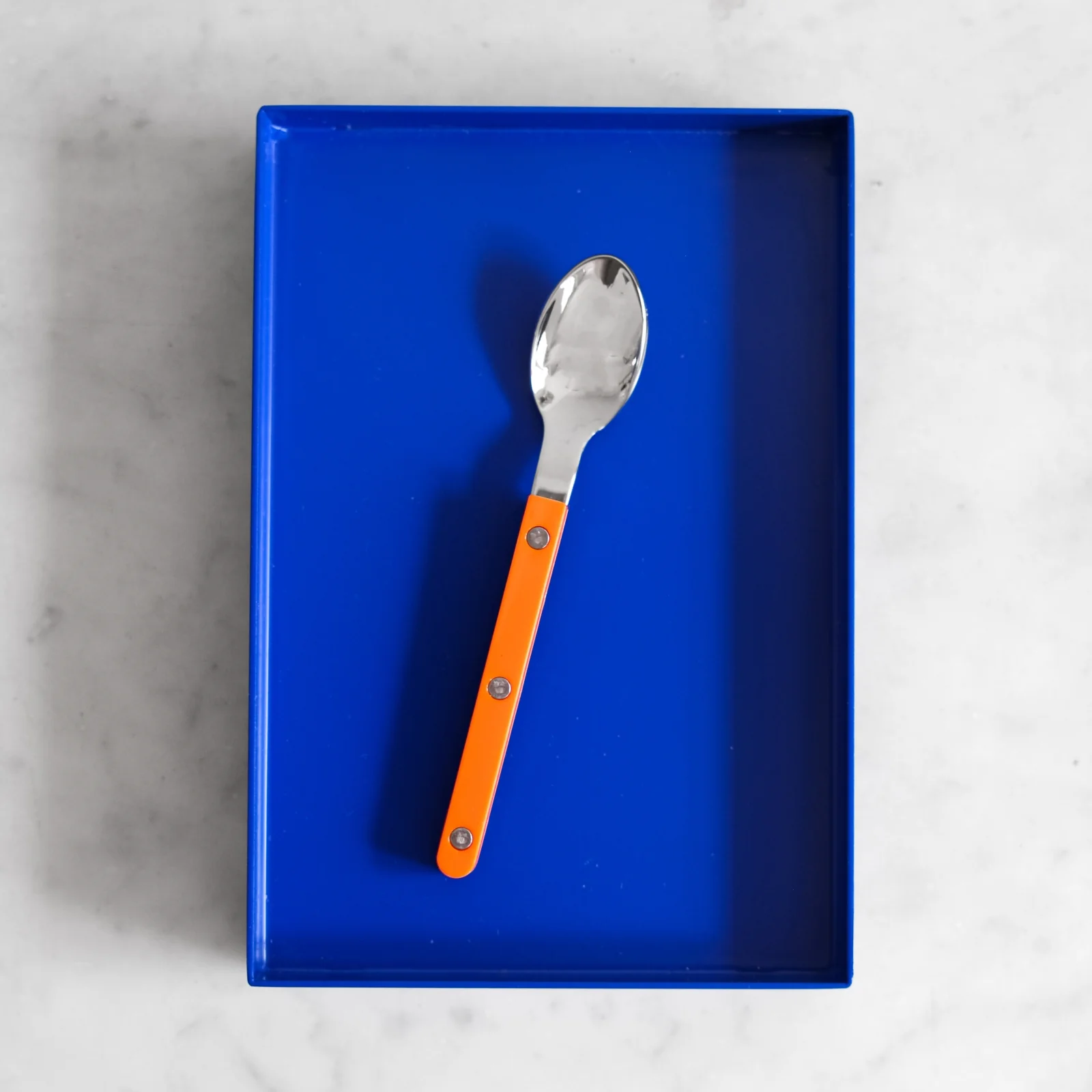 Bistrot Uni, Orange - Coffret de 6 cuillères à expresso - Image 2