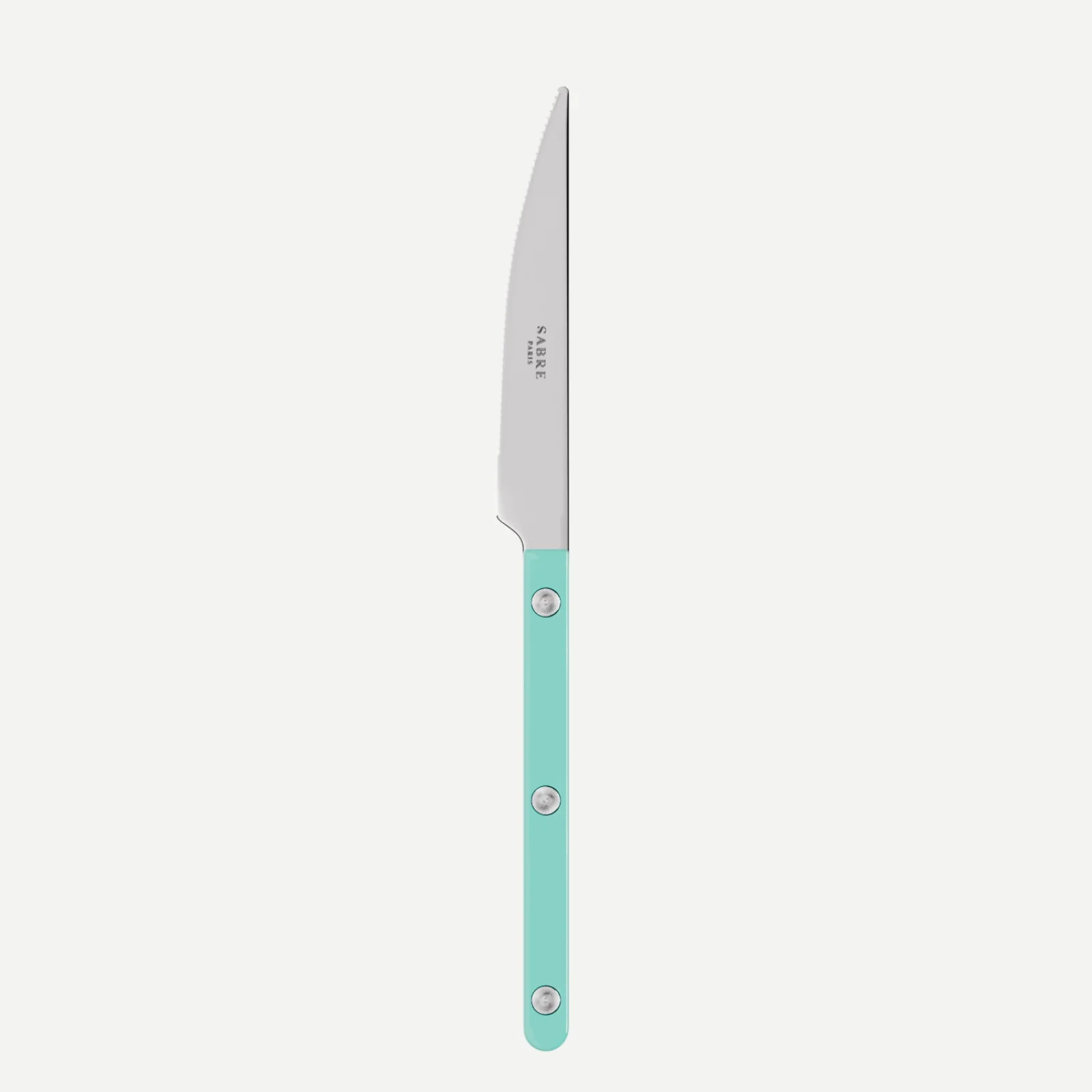 Bistrot Uni, Turquoise - Couteau à dessert