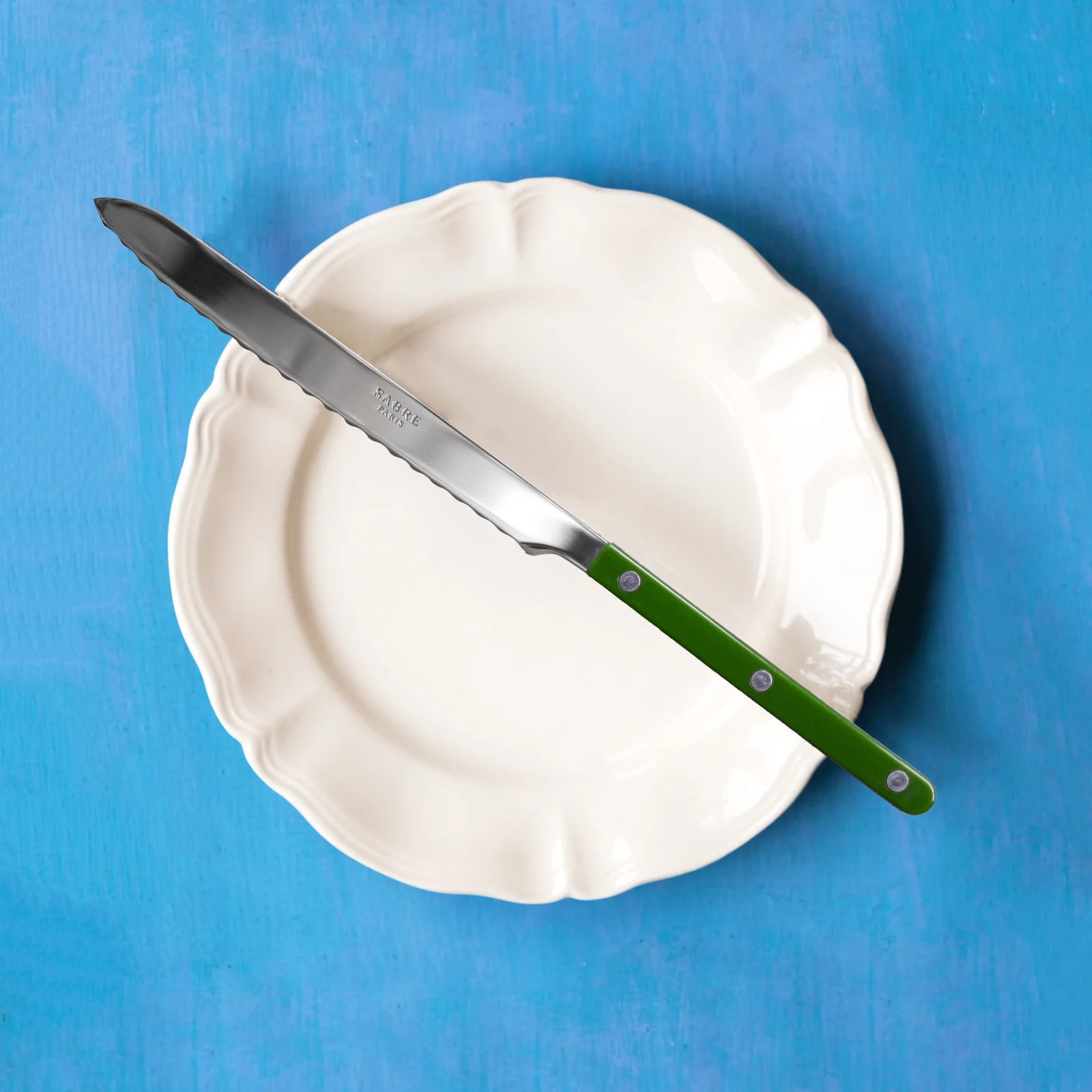 Bistrot Uni, Vert - Couteau à pain - Image 2