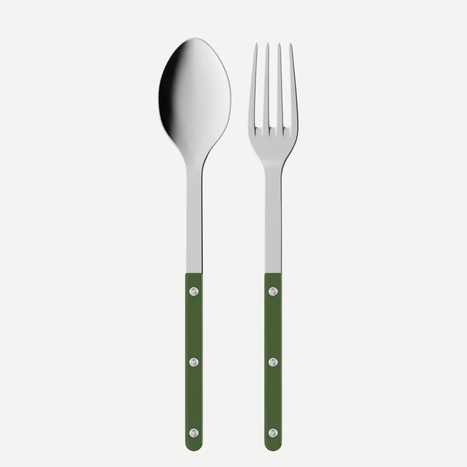 Bistrot Uni, Vert - Couverts de service