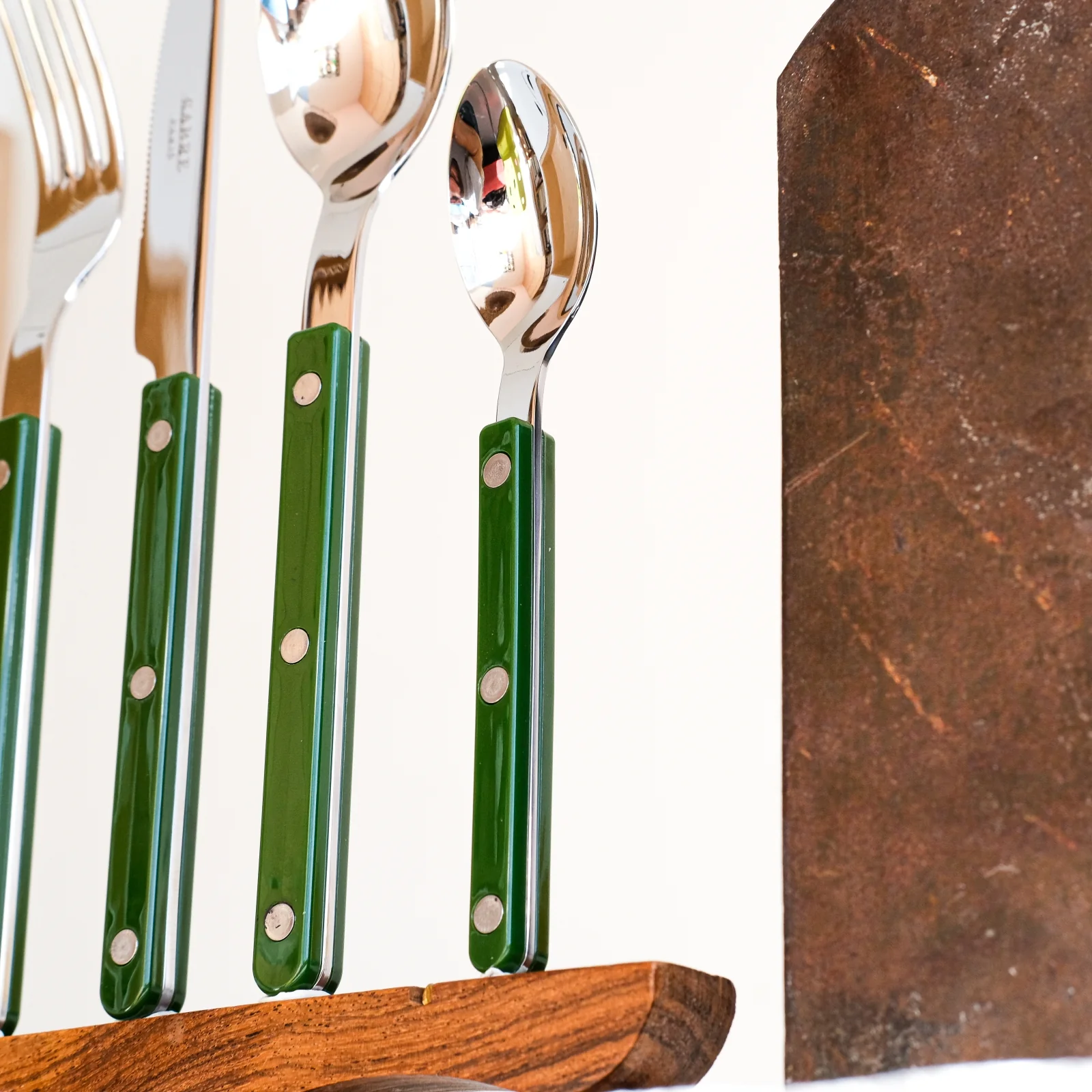 Bistrot Uni, Vert - Couteau de table - Image 4