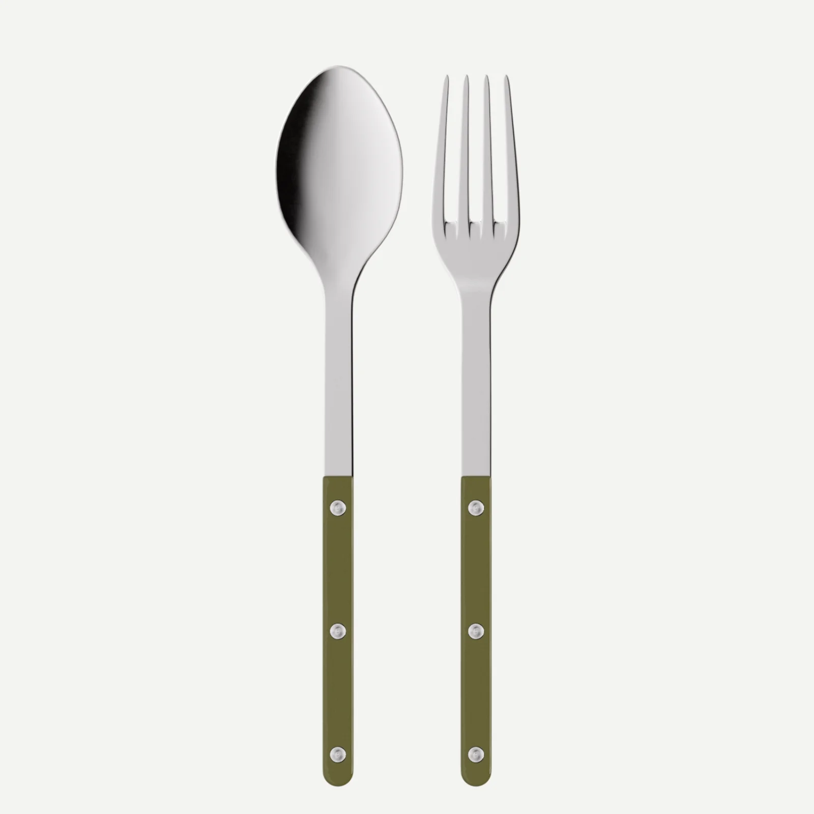 Bistrot Uni, Vert fougère - Couverts de service
