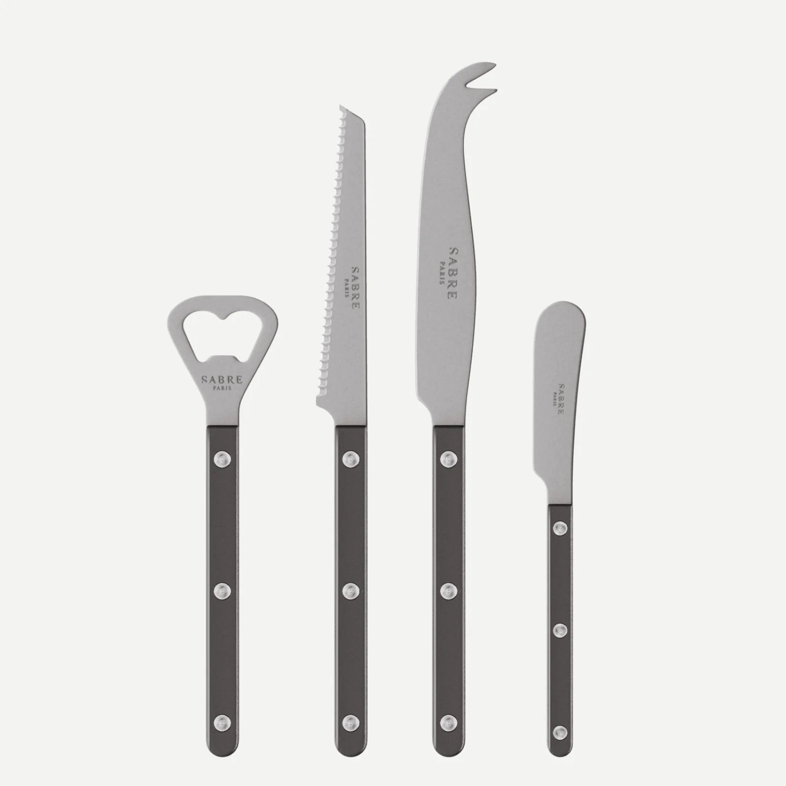 Bistrot Vintage Pearly, Anthracite - Set apéro Bistrot