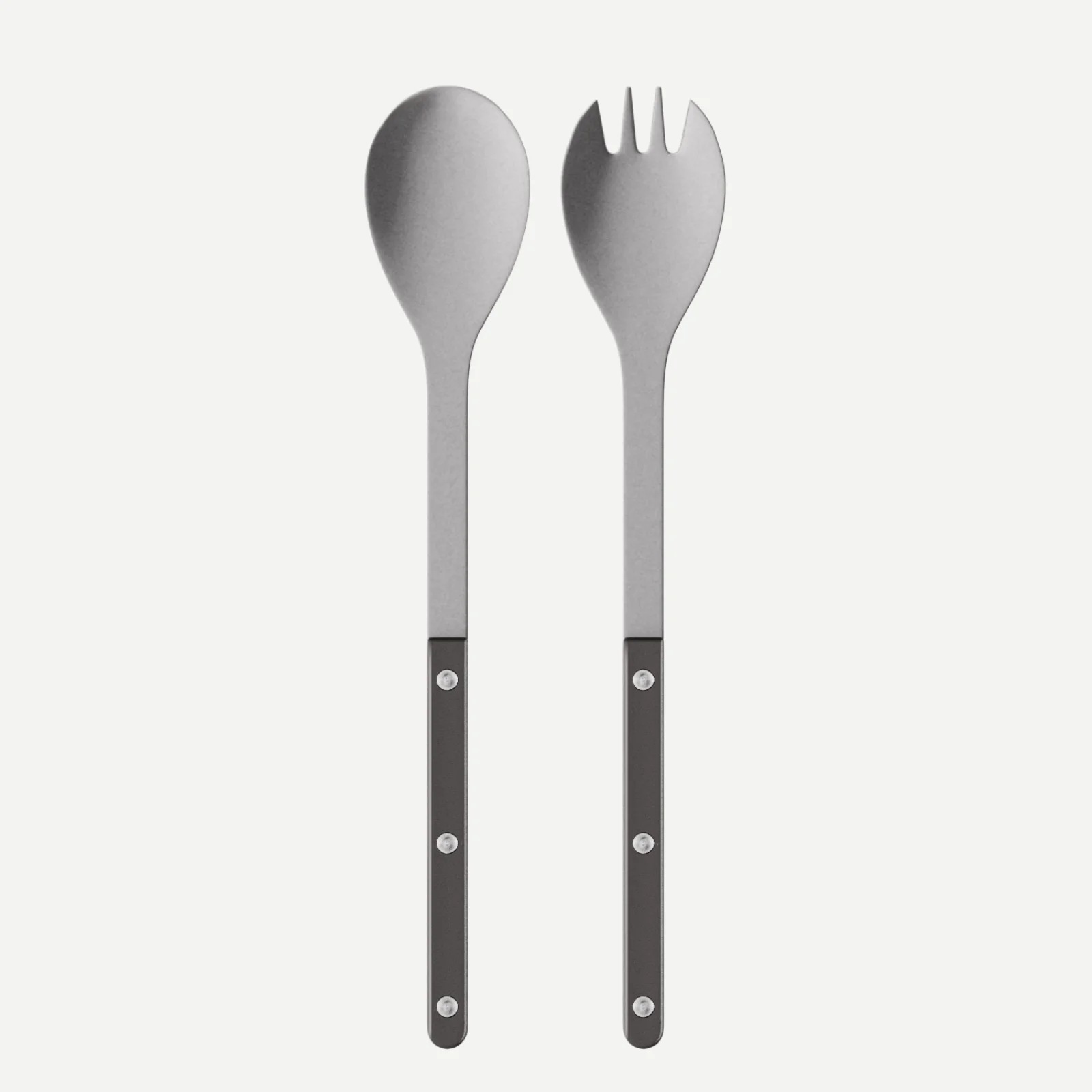 Bistrot Vintage Pearly, Anthracite - Couverts à salade
