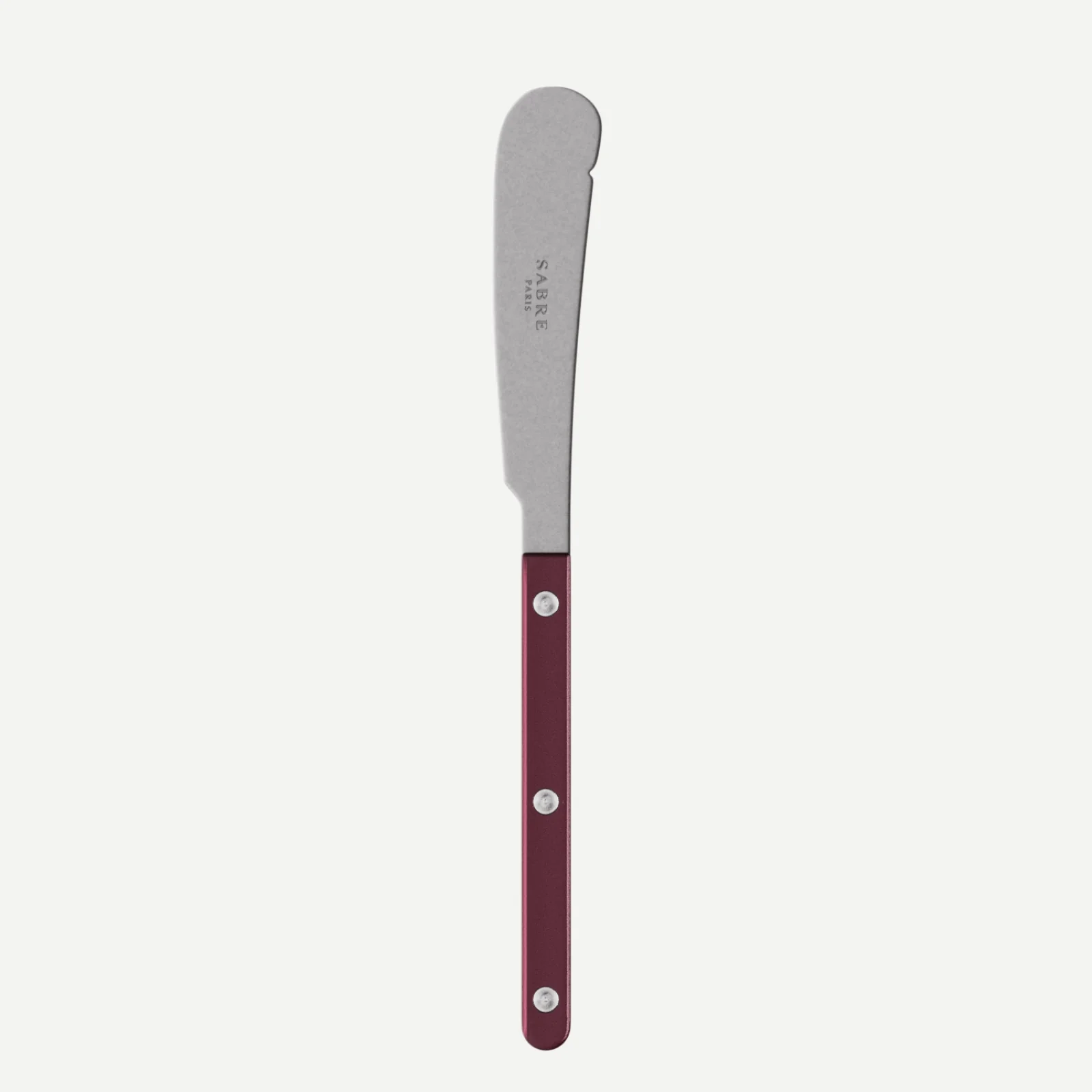 Bistrot Vintage Pearly, Aubergine - Couteau à beurre