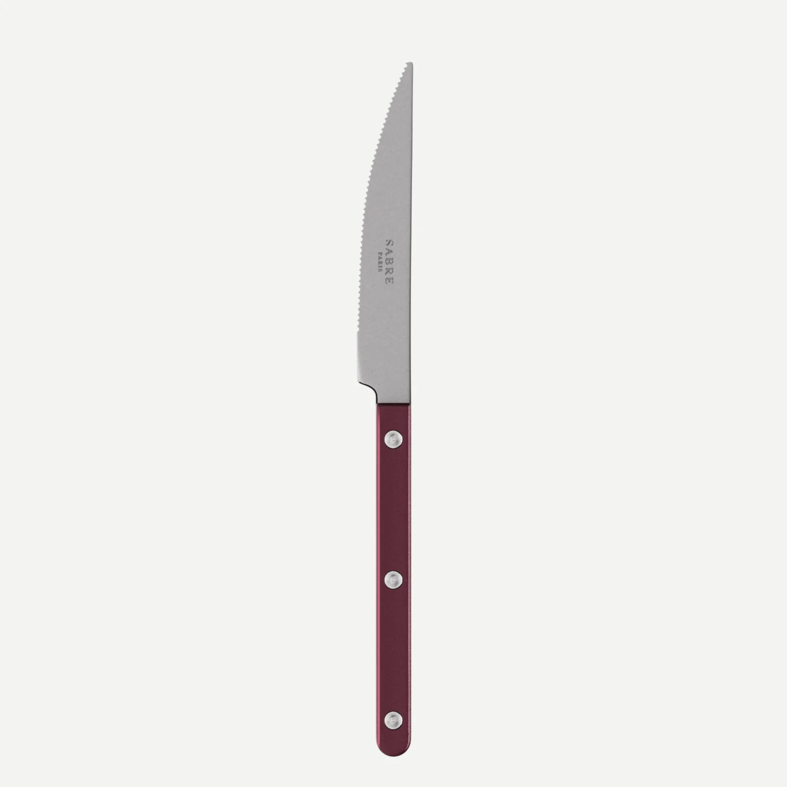 Bistrot Vintage Pearly, Aubergine - Couteau de table