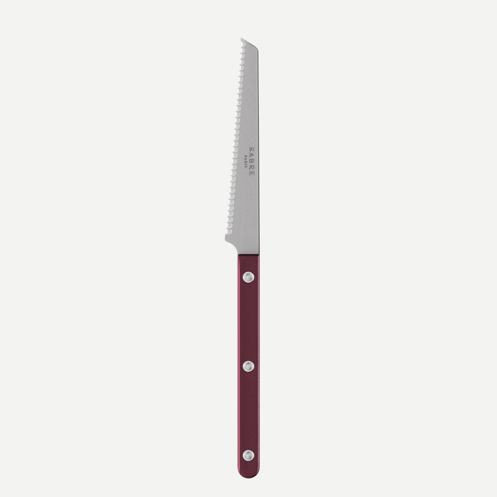 Bistrot Vintage Pearly, Aubergine - Couteau à tomate