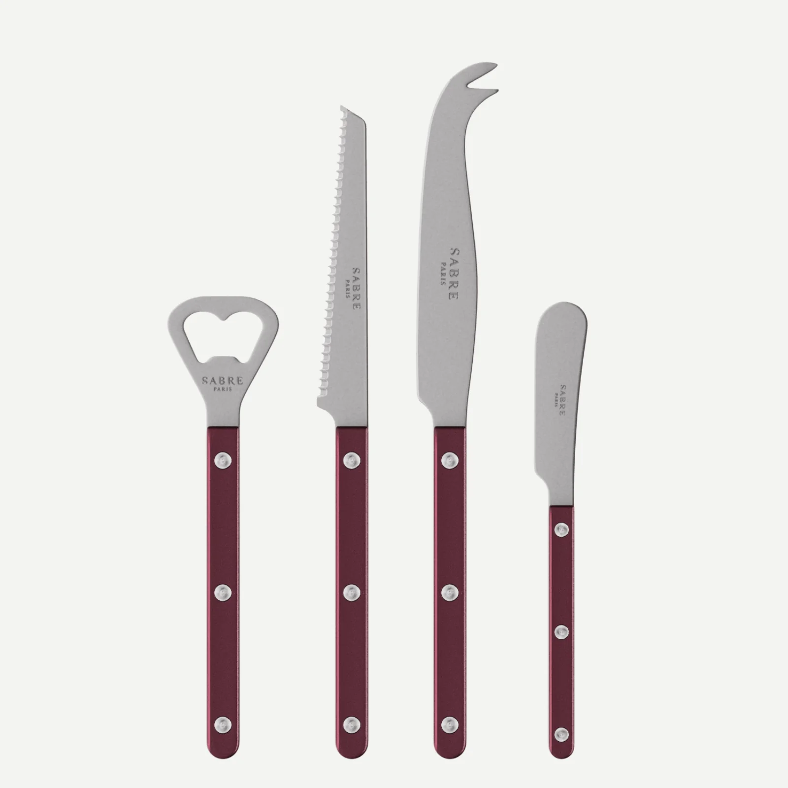 Bistrot Vintage Pearly, Aubergine - Set apéro Bistrot