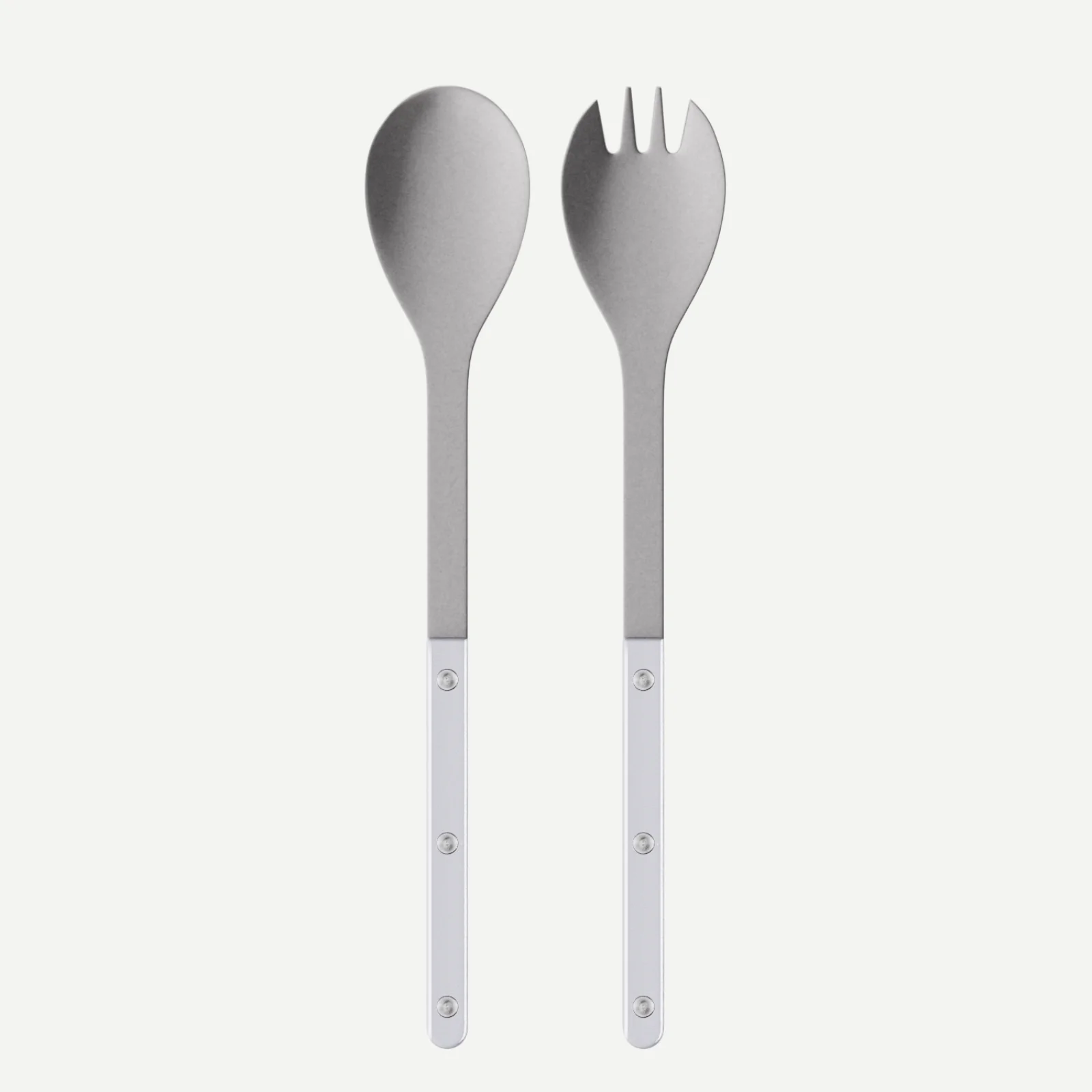Bistrot Vintage Pearly, Blanc - Couverts à salade
