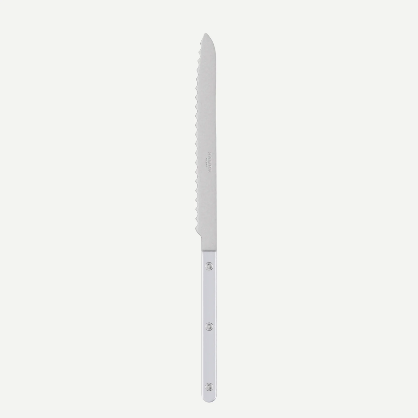 Bistrot Vintage Pearly, Blanc - Couteau à pain