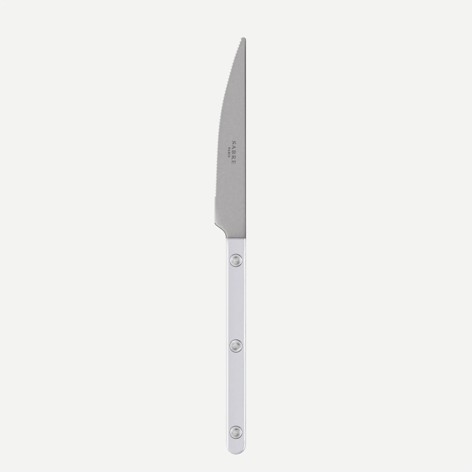 Bistrot Vintage Pearly, Blanc - Couteau à dessert