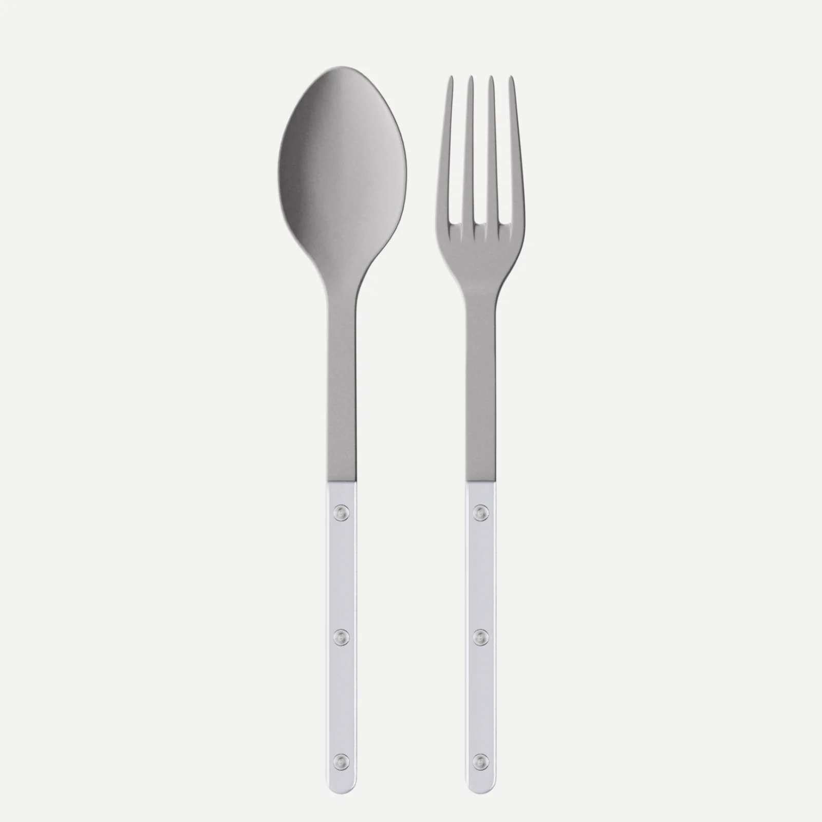 Bistrot Vintage Pearly, Blanc - Couverts de service