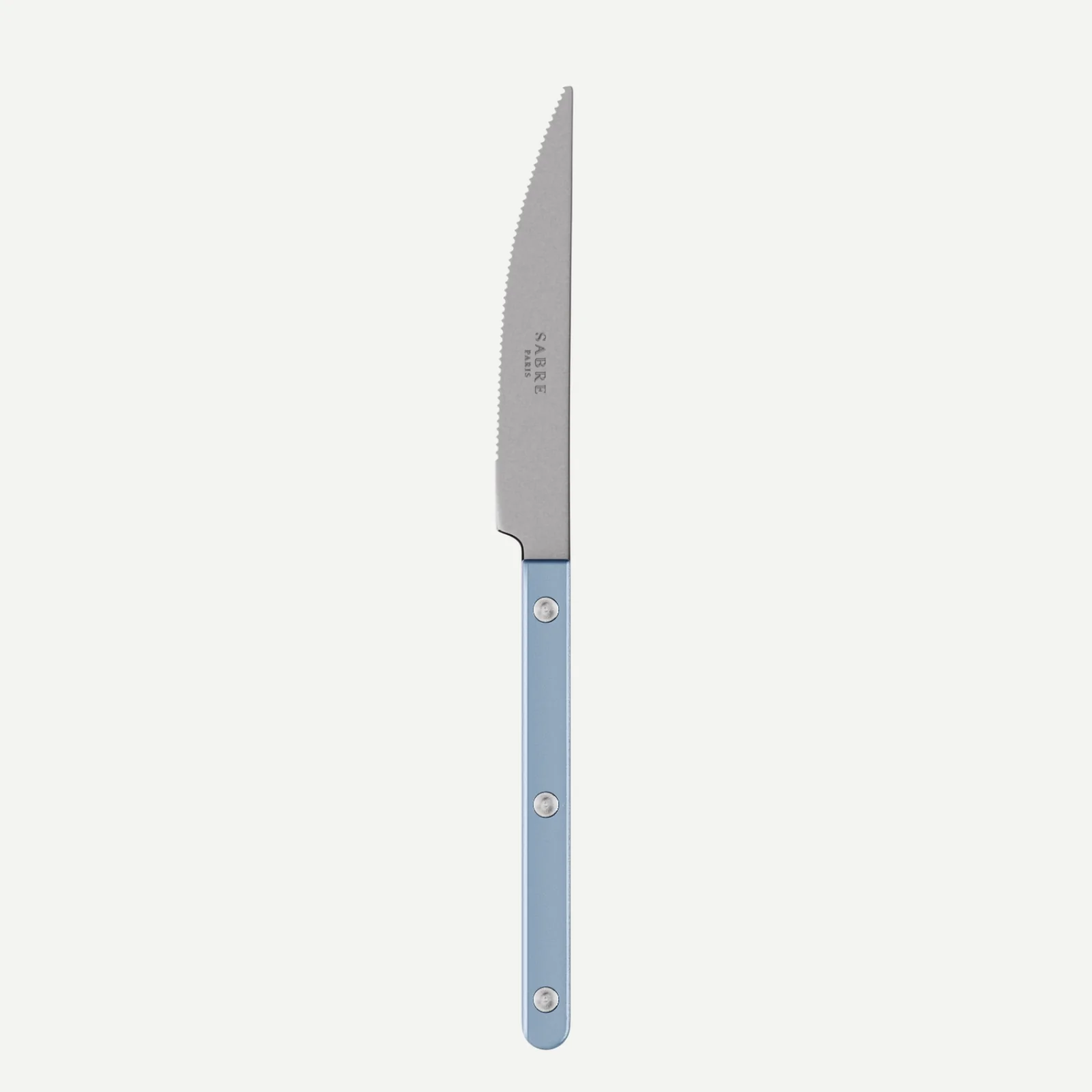 Bistrot Vintage Pearly, Bleu clair - Couteau de table