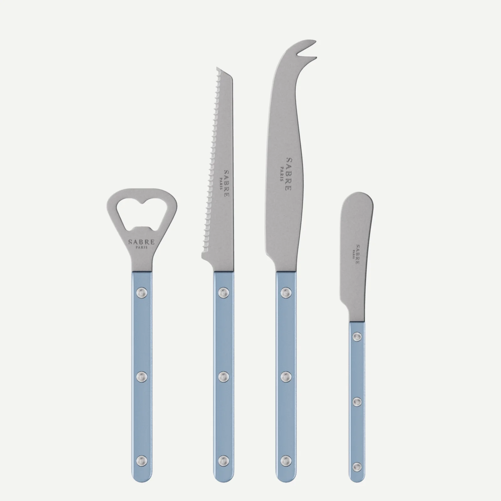 Bistrot Vintage Pearly, Bleu clair - Set apéro Bistrot