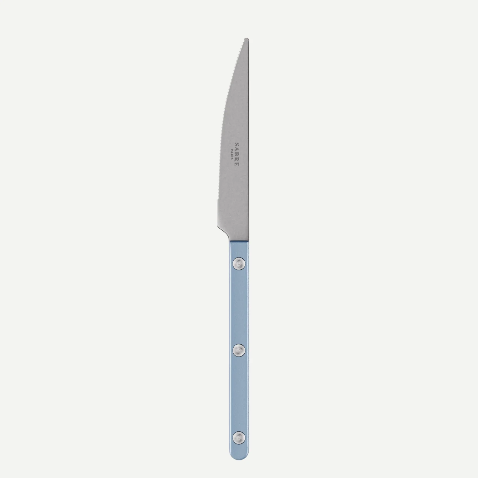 Bistrot Vintage Pearly, Bleu clair - Couteau à dessert