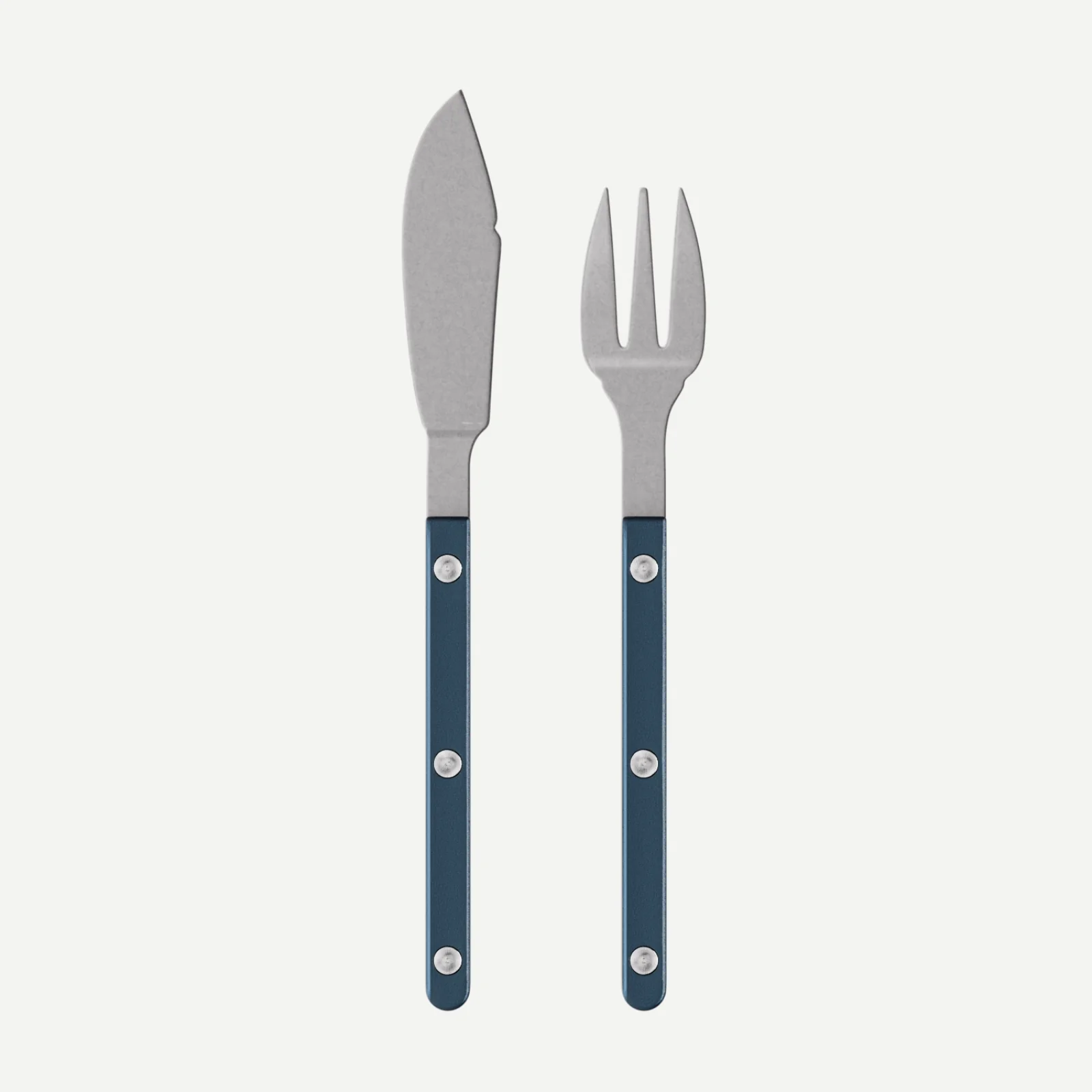 Bistrot Vintage Pearly, Bleu nuit - Couverts à poisson