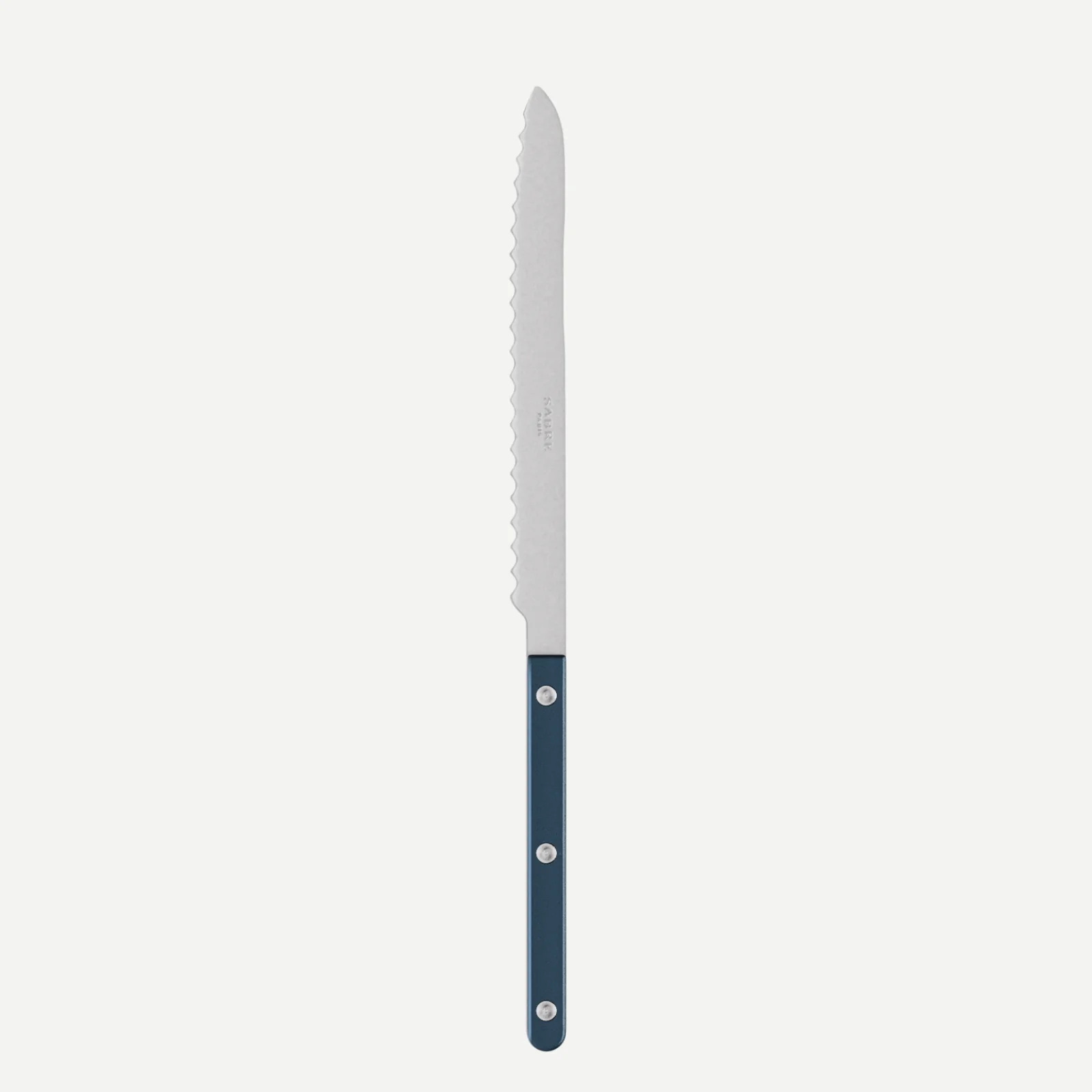 Bistrot Vintage Pearly, Bleu nuit - Couteau à pain