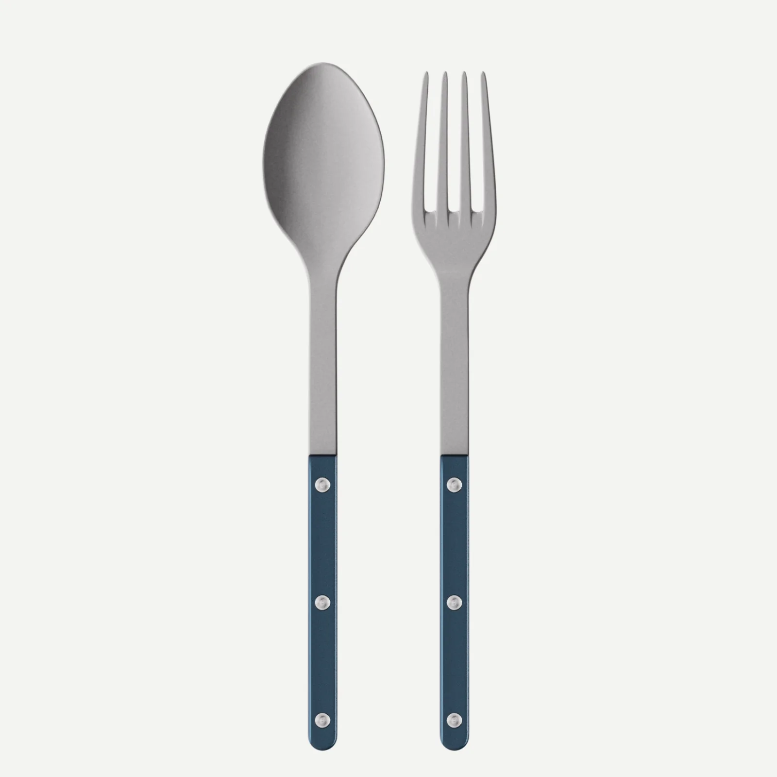 Bistrot Vintage Pearly, Bleu nuit - Couverts de service