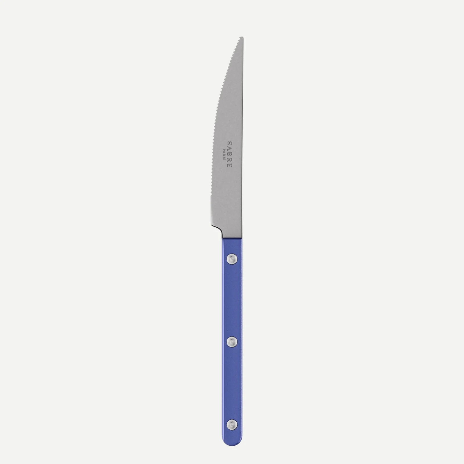Bistrot Vintage Pearly, Bleu outremer - Couteau de table