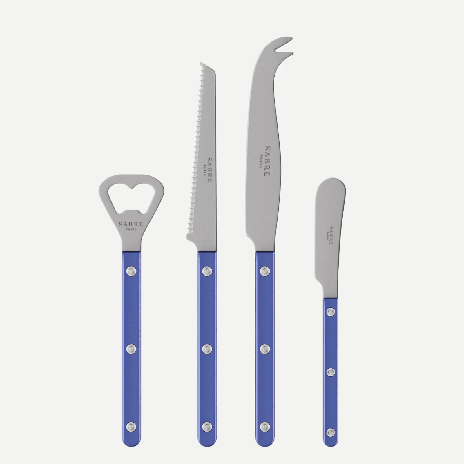 Bistrot Vintage Pearly, Bleu outremer - Set apéro Bistrot