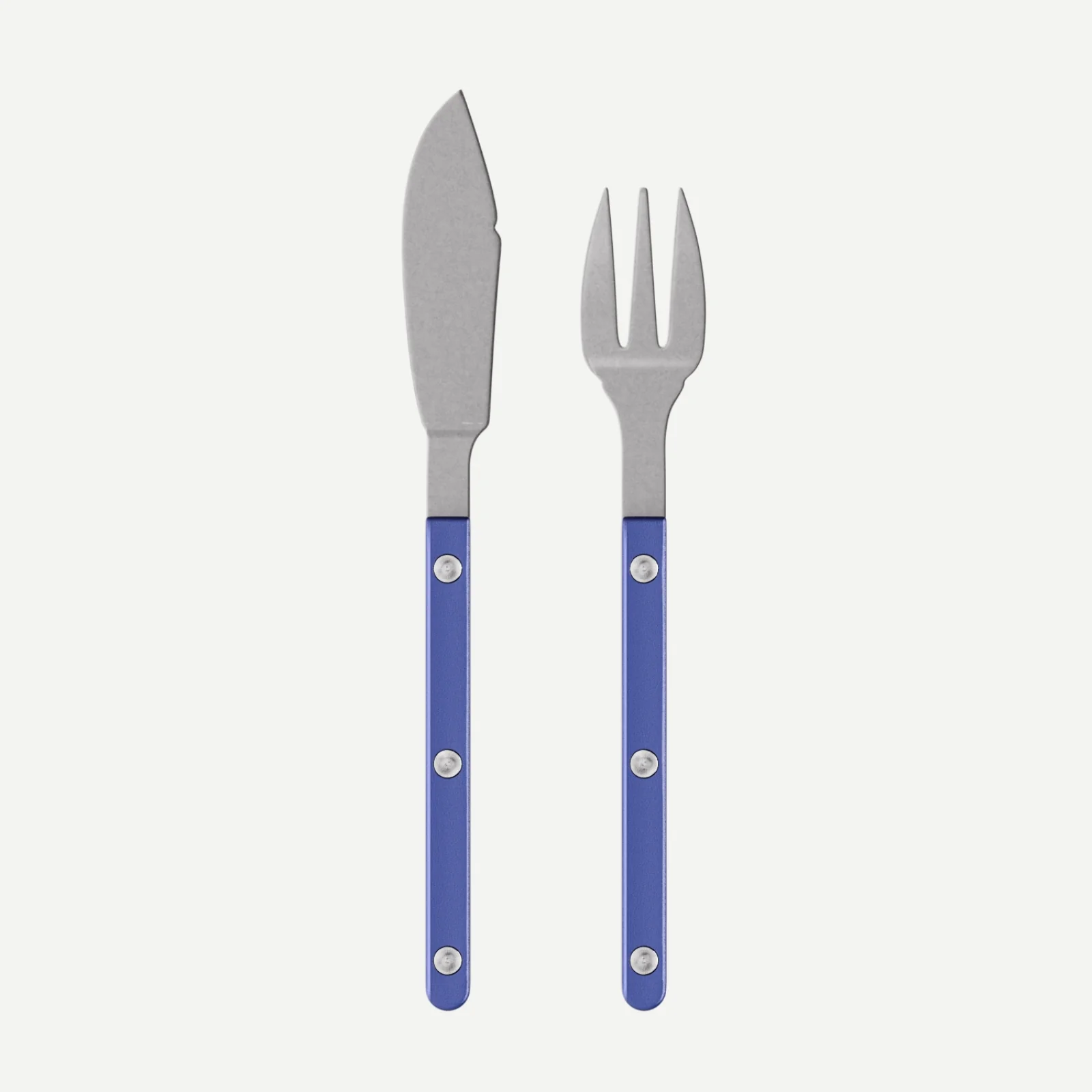 Bistrot Vintage Pearly, Bleu outremer - Couverts à poisson