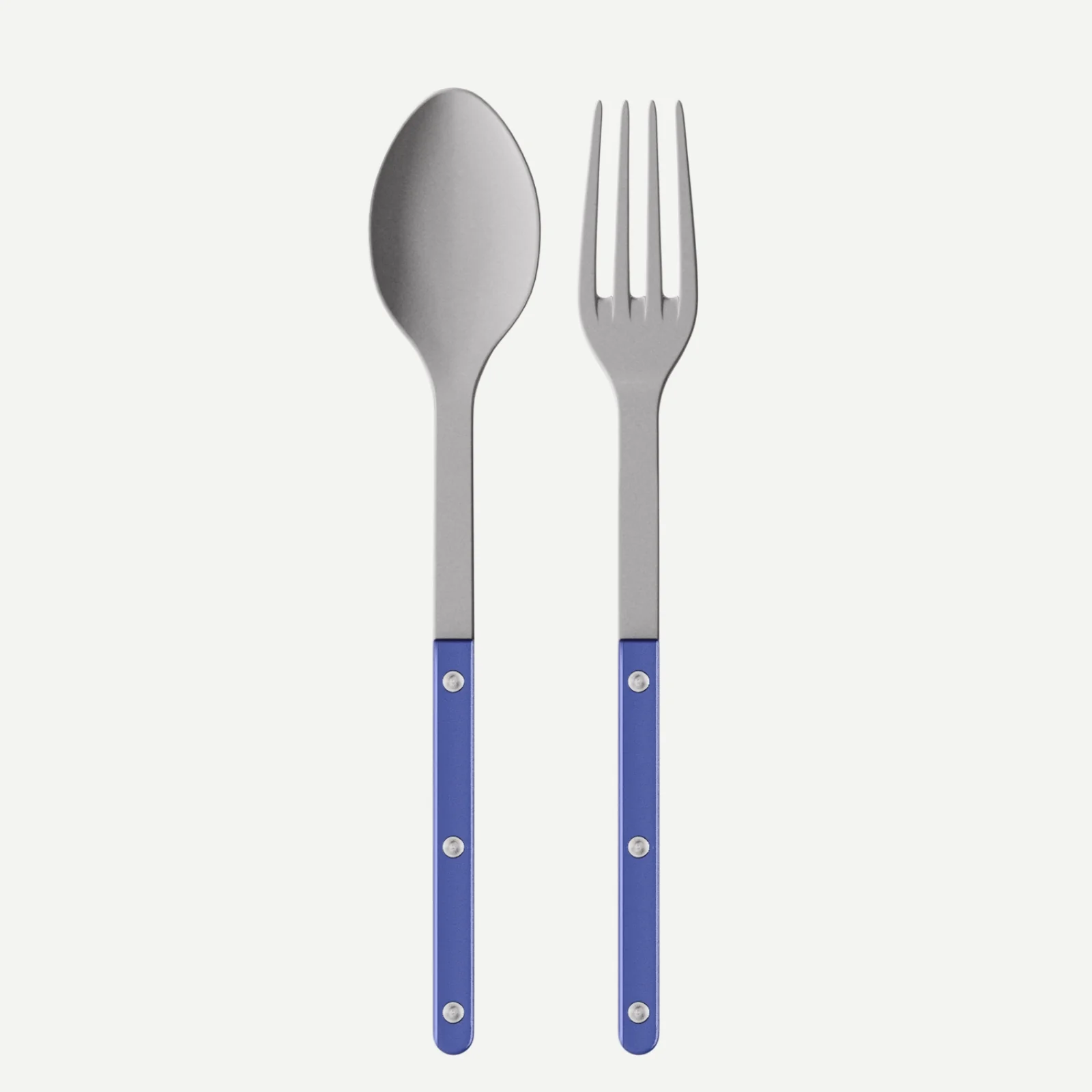 Bistrot Vintage Pearly, Bleu outremer - Couverts de service