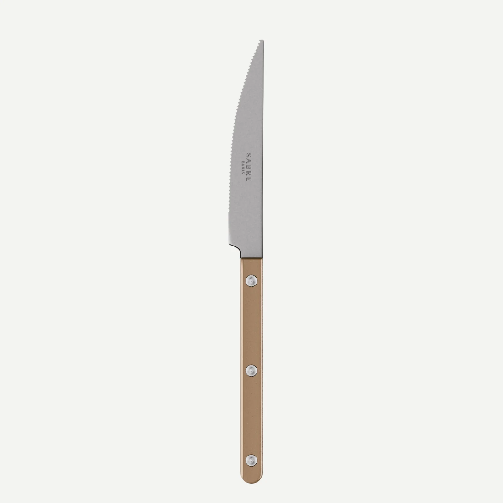 Bistrot Vintage Pearly, Caramel - Couteau de table
