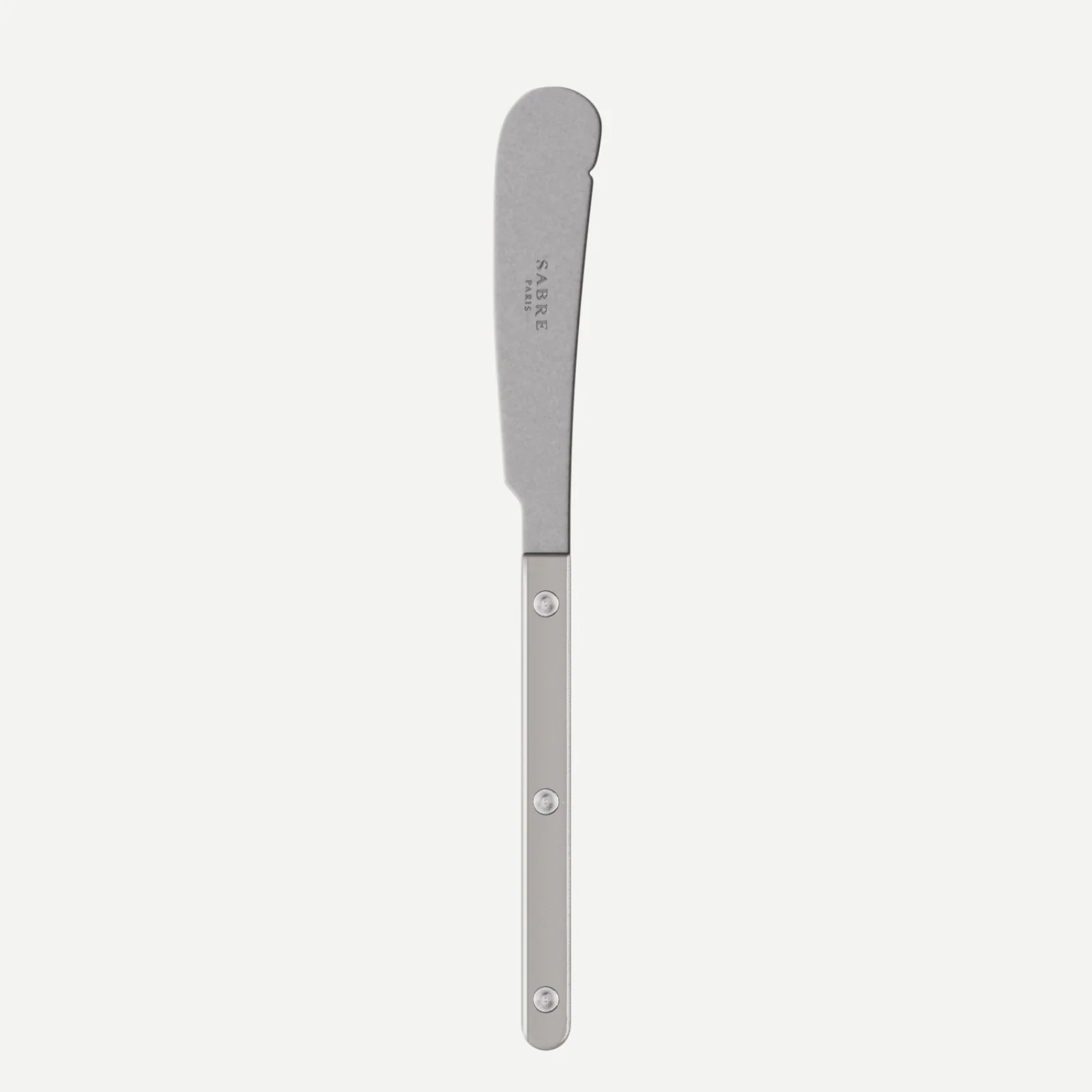 Bistrot Vintage Pearly, Gris - Couteau à beurre
