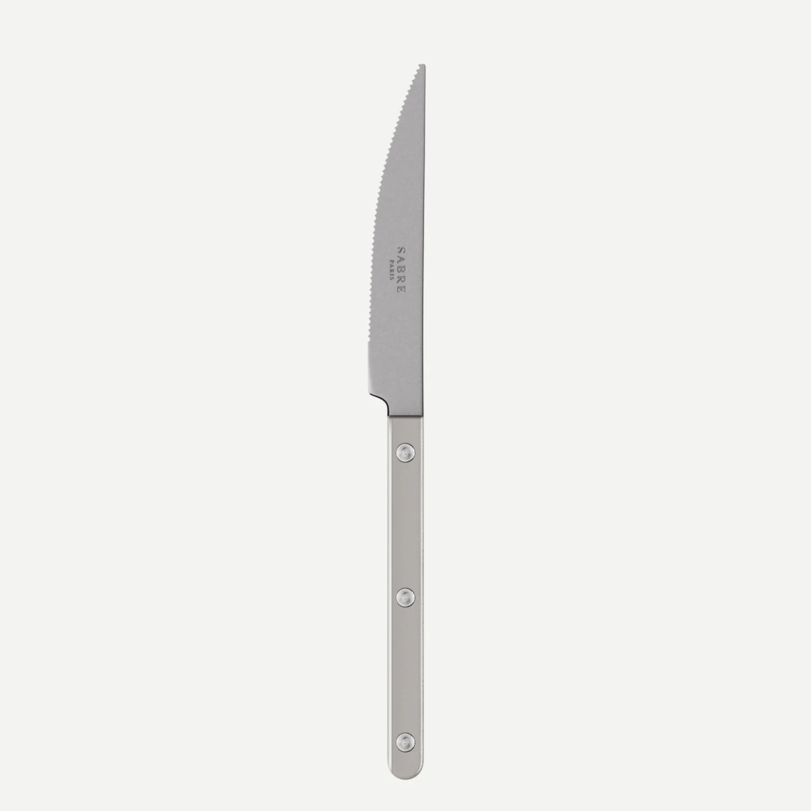 Bistrot Vintage Pearly, Gris - Couteau de table