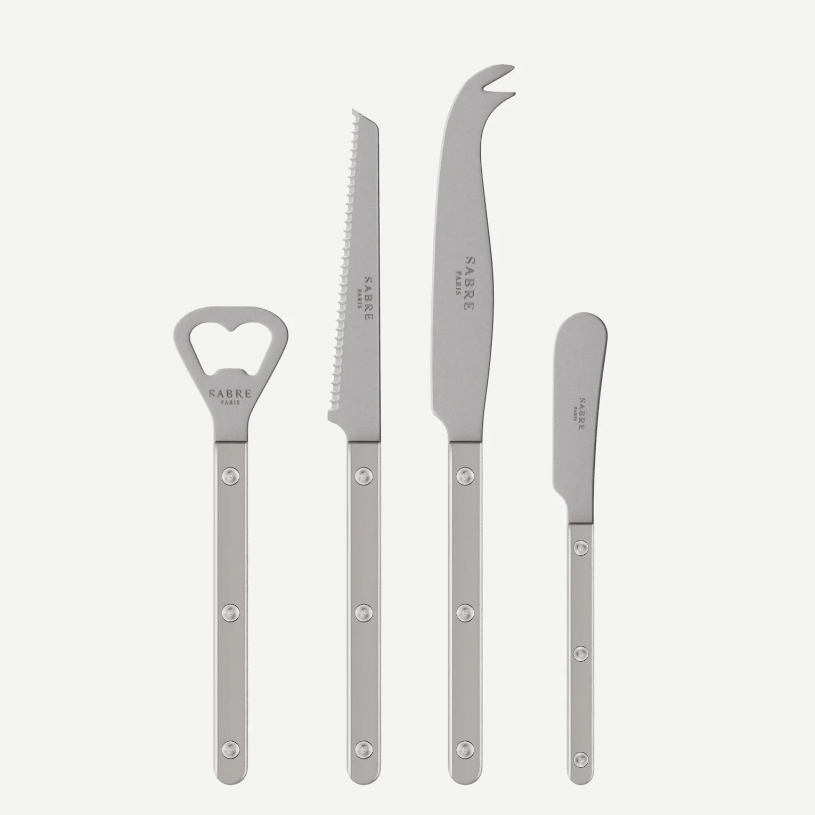 Bistrot Vintage Pearly, Gris - Set apéro Bistrot