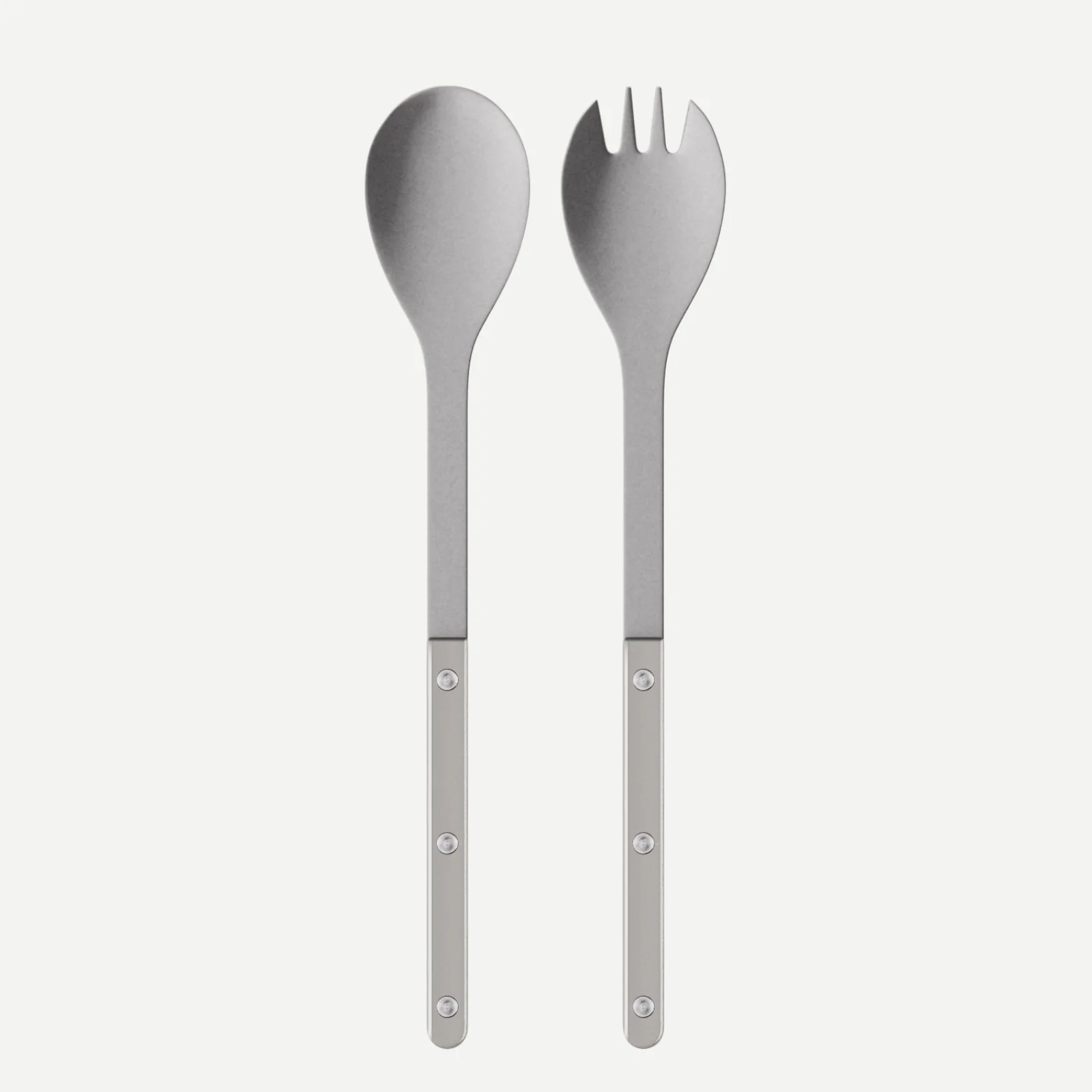 Bistrot Vintage Pearly, Gris - Couverts à salade