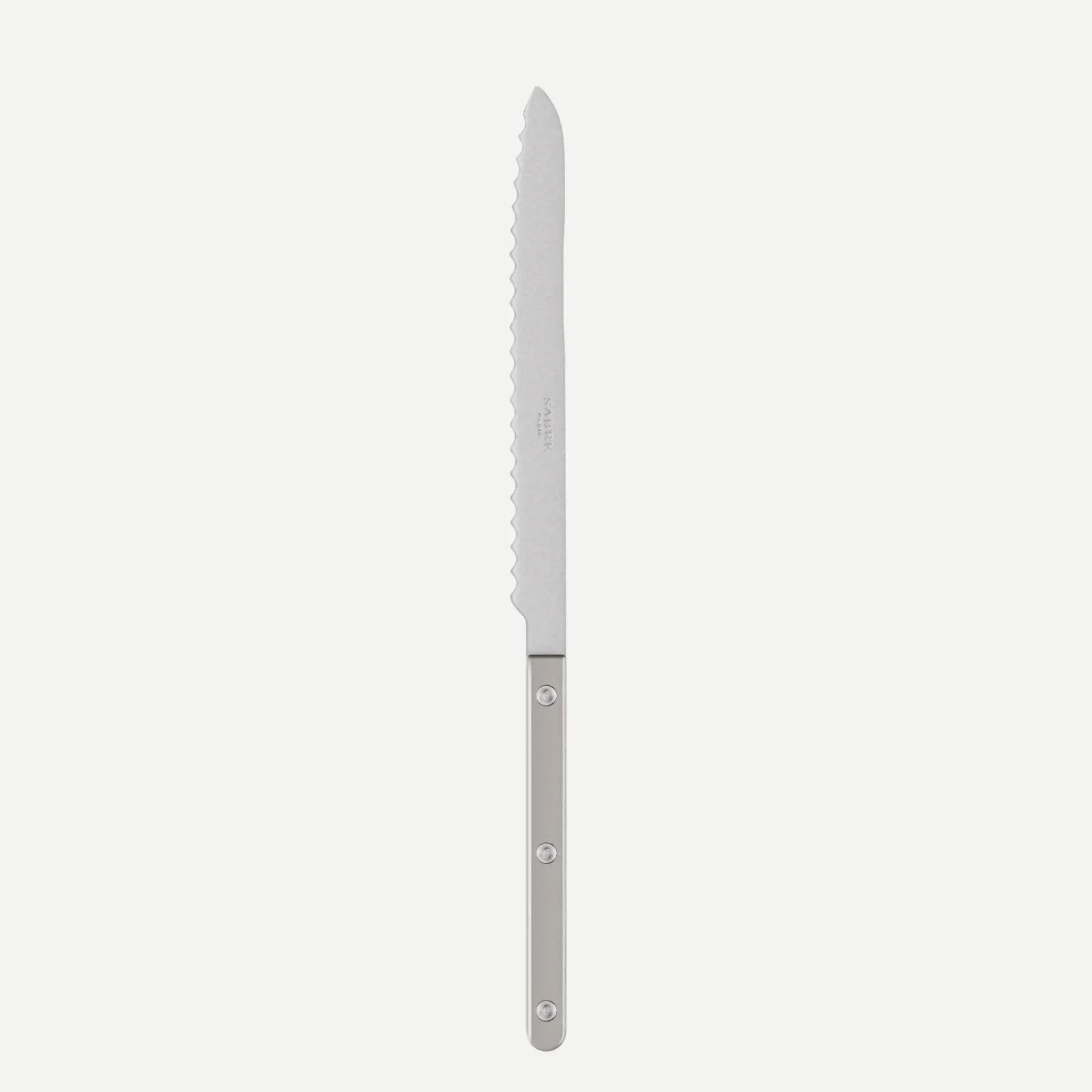 Bistrot Vintage Pearly, Gris - Couteau à pain