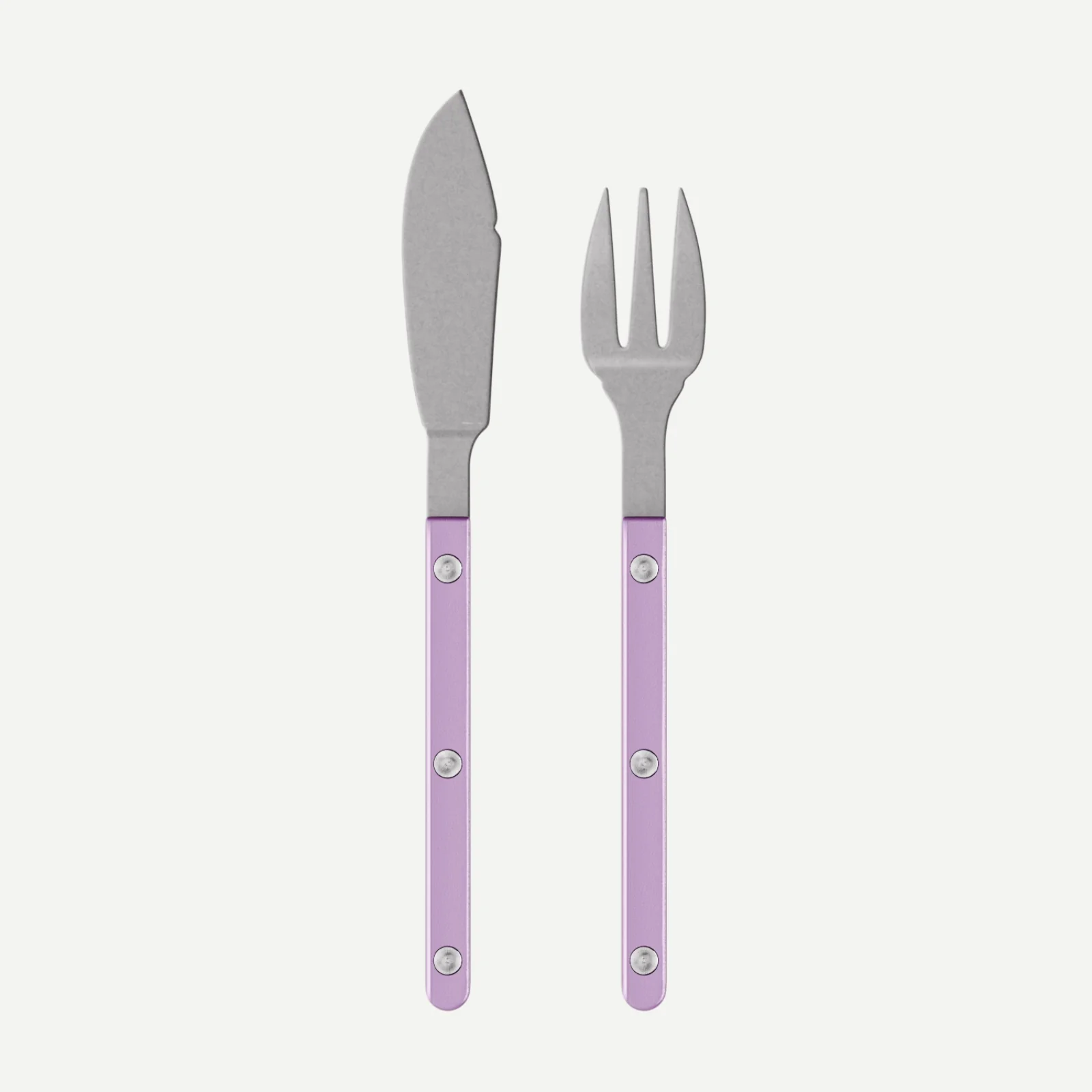 Bistrot Vintage Pearly, Lilas - Couverts à poisson