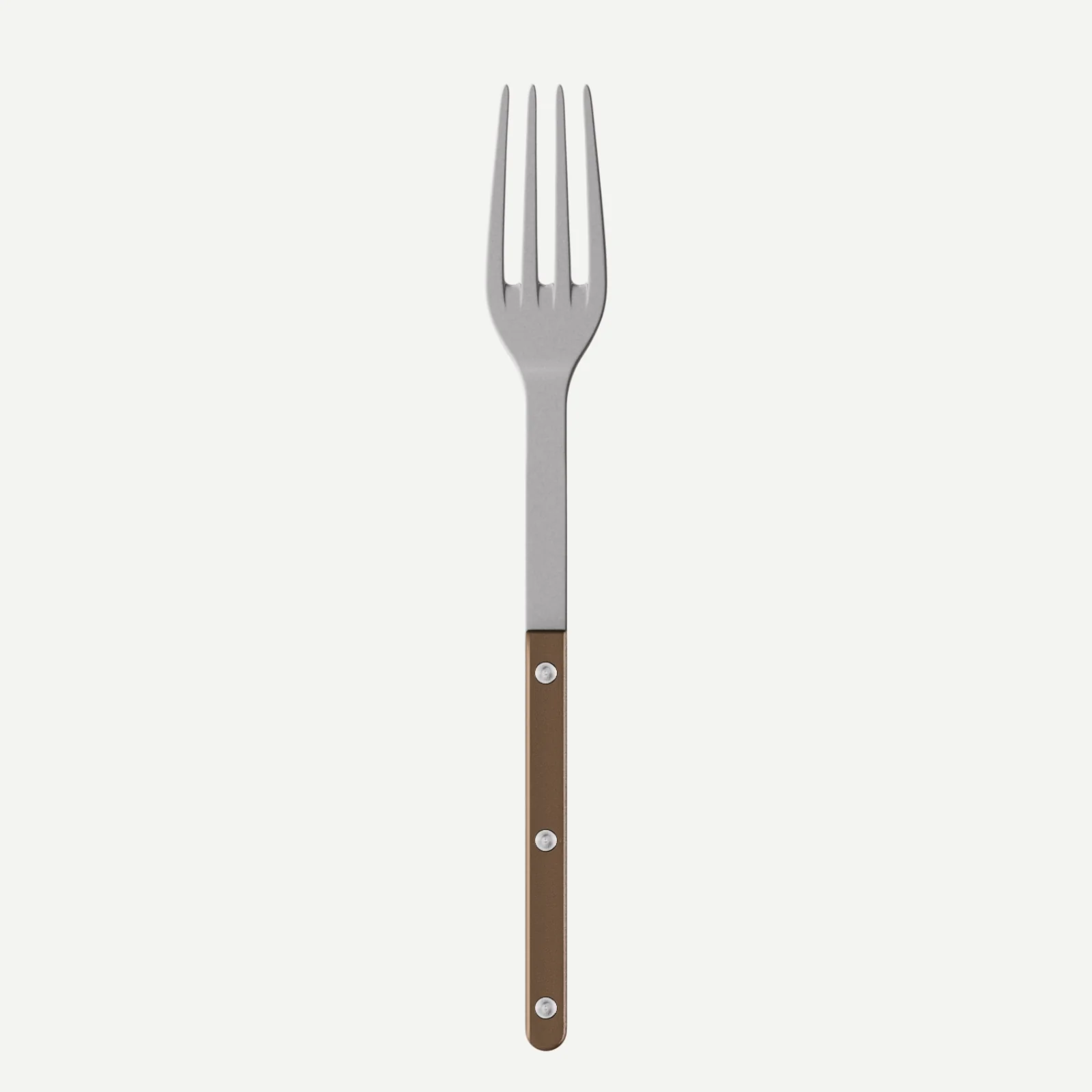 Bistrot Vintage Pearly, Marron - Fourchette de service